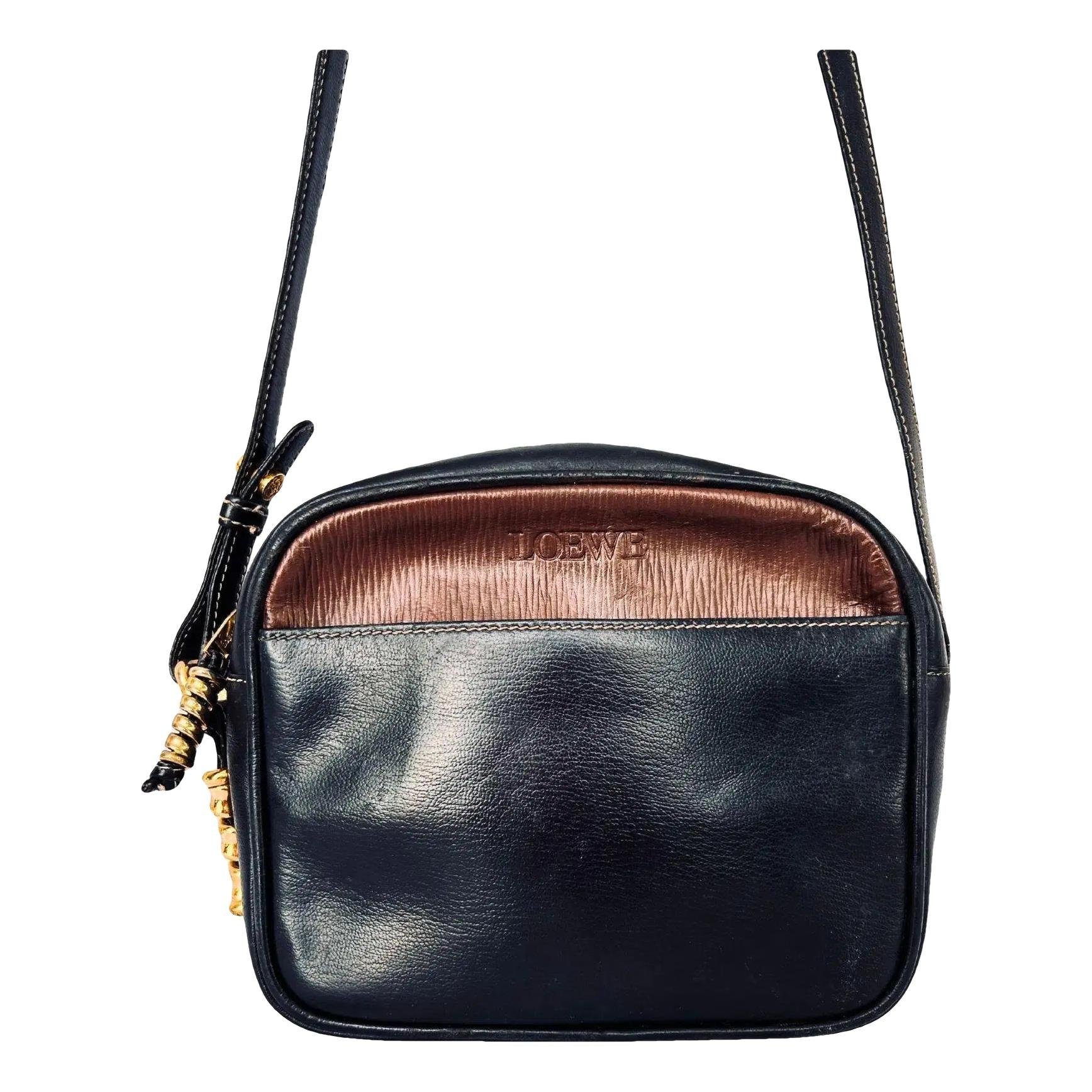 Leather crossbody bag