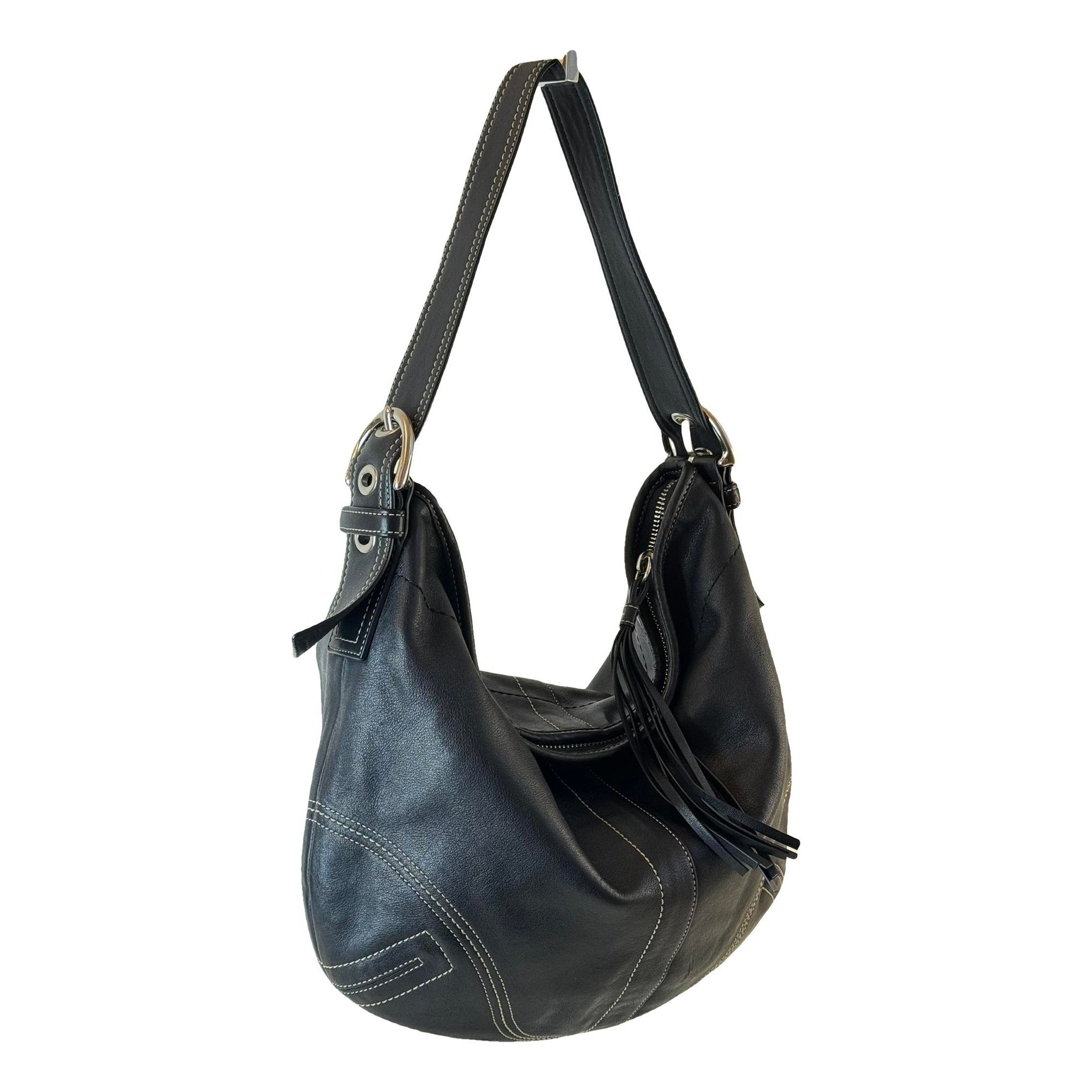 Leather handbag