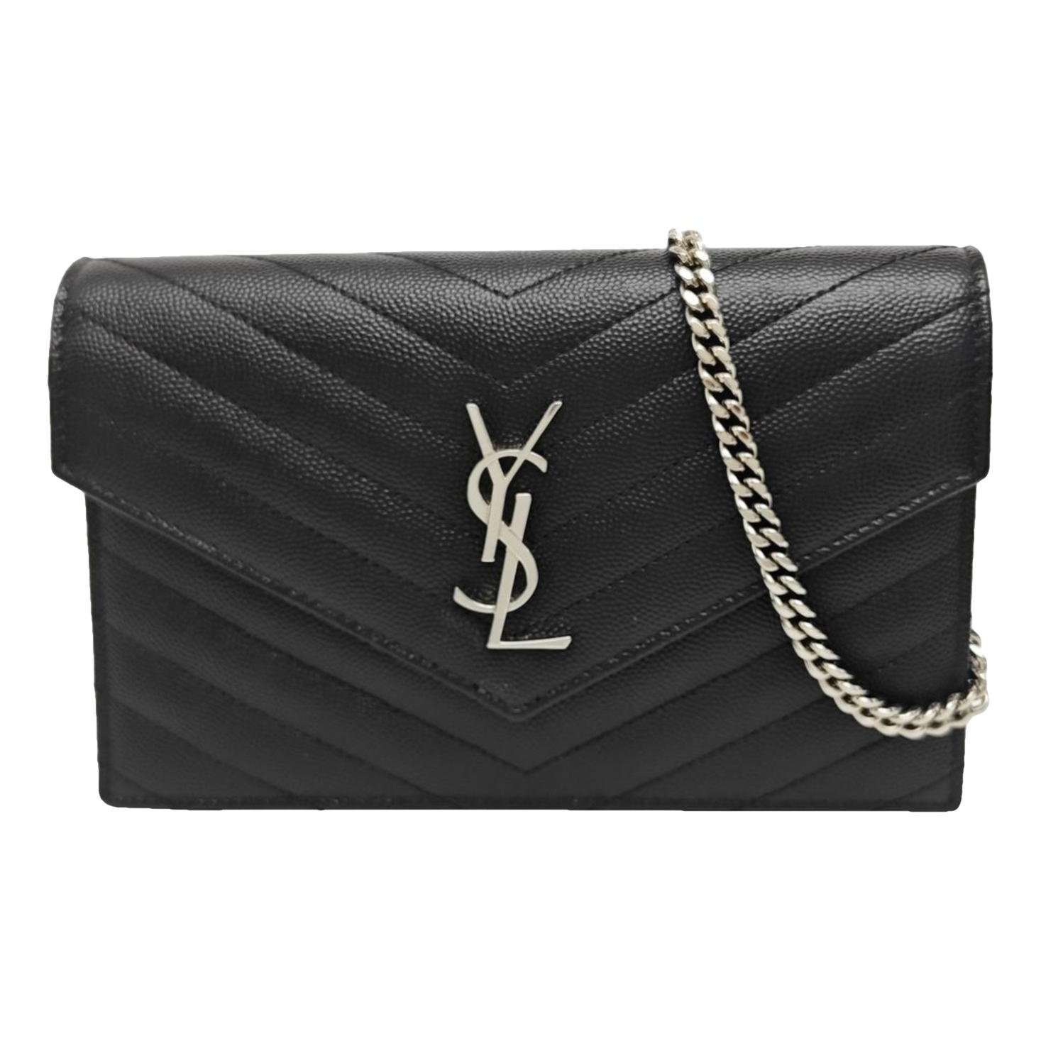 Baby monogramme leather handbag