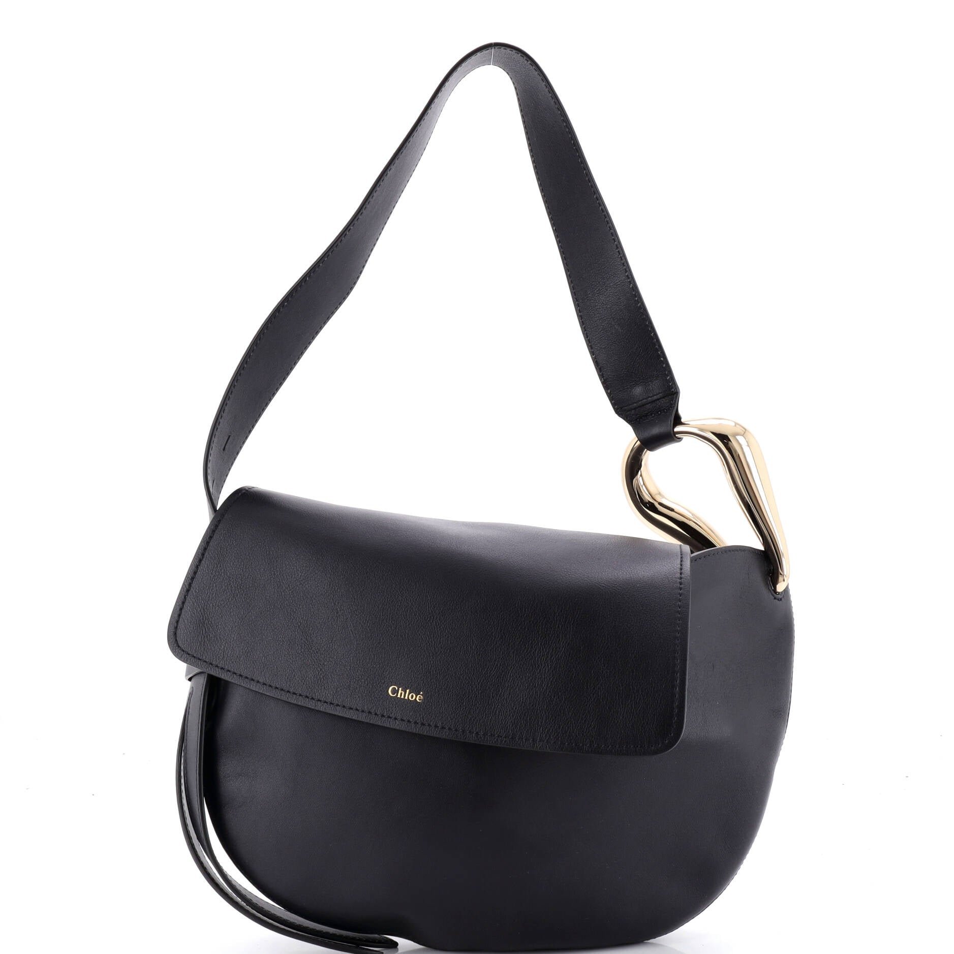 Kiss Flap Hobo Leather Medium