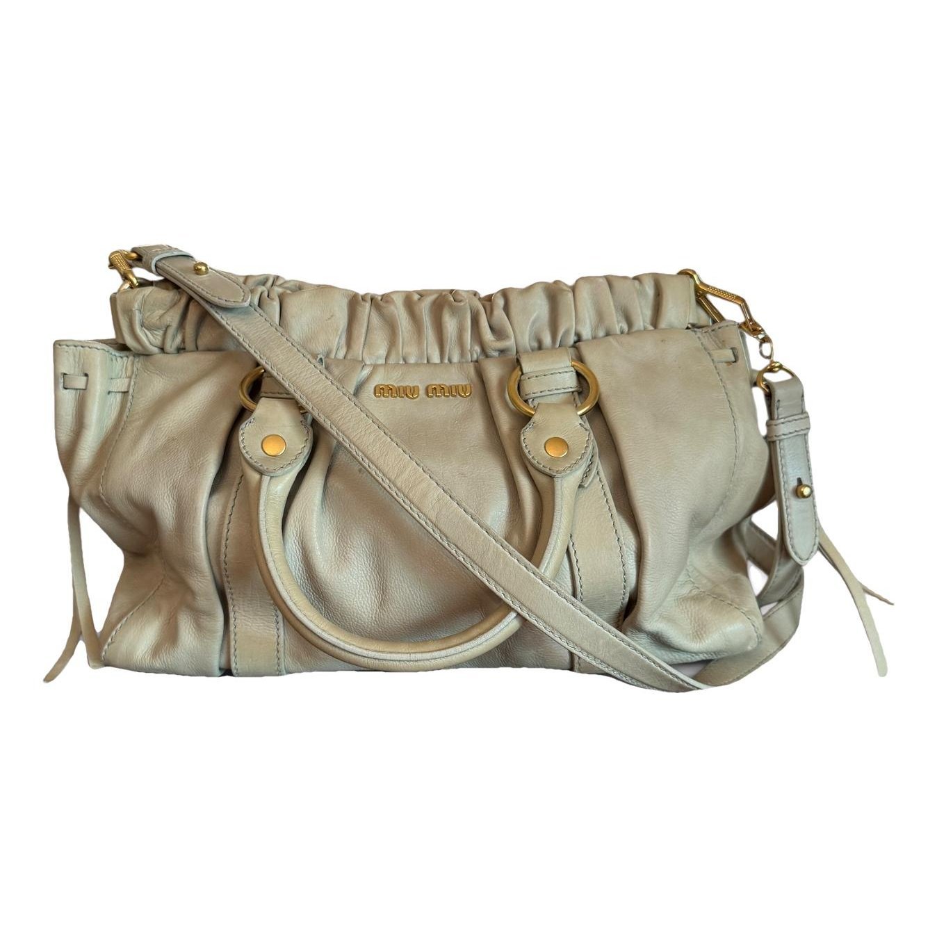 Vitello leather crossbody bag