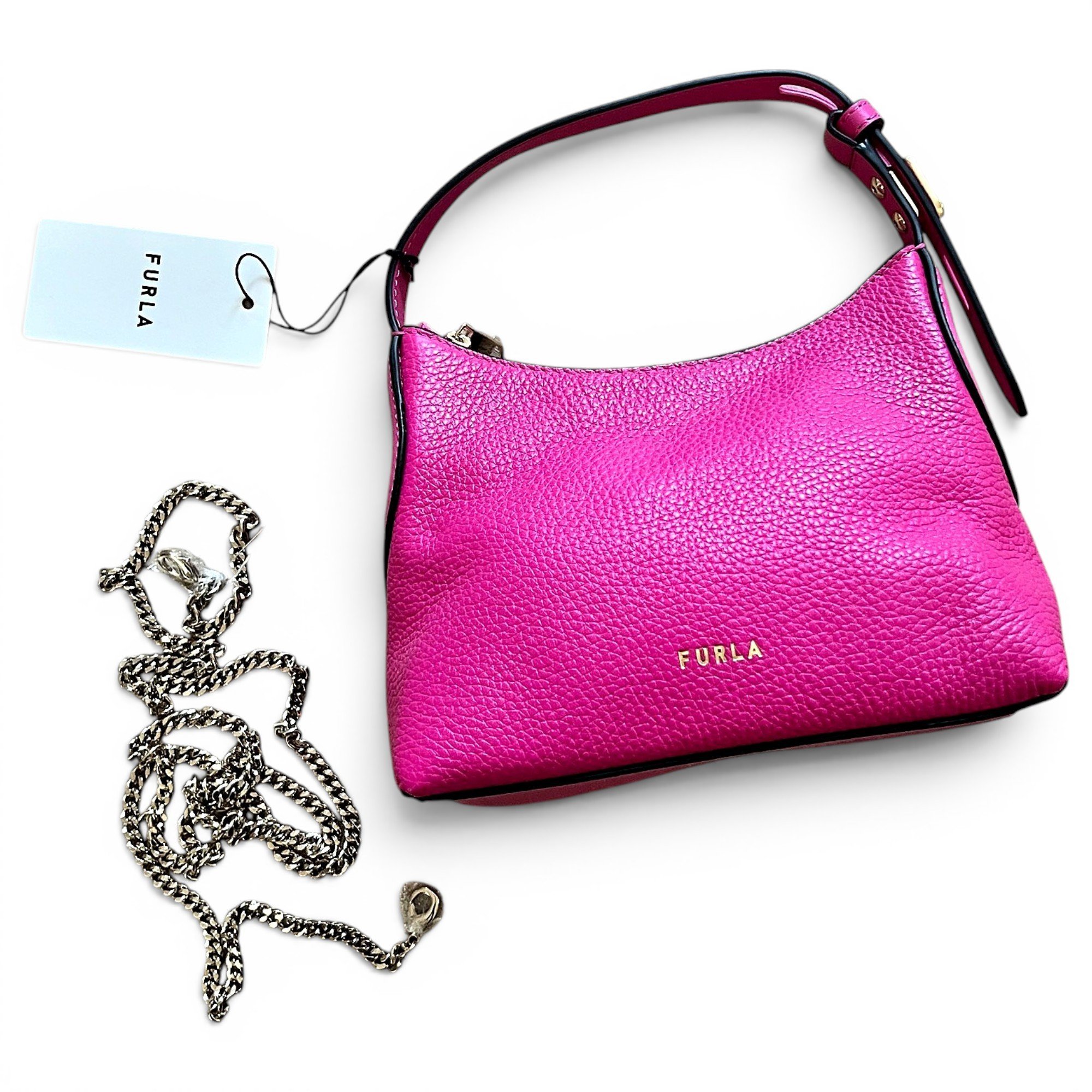 Leather crossbody bag