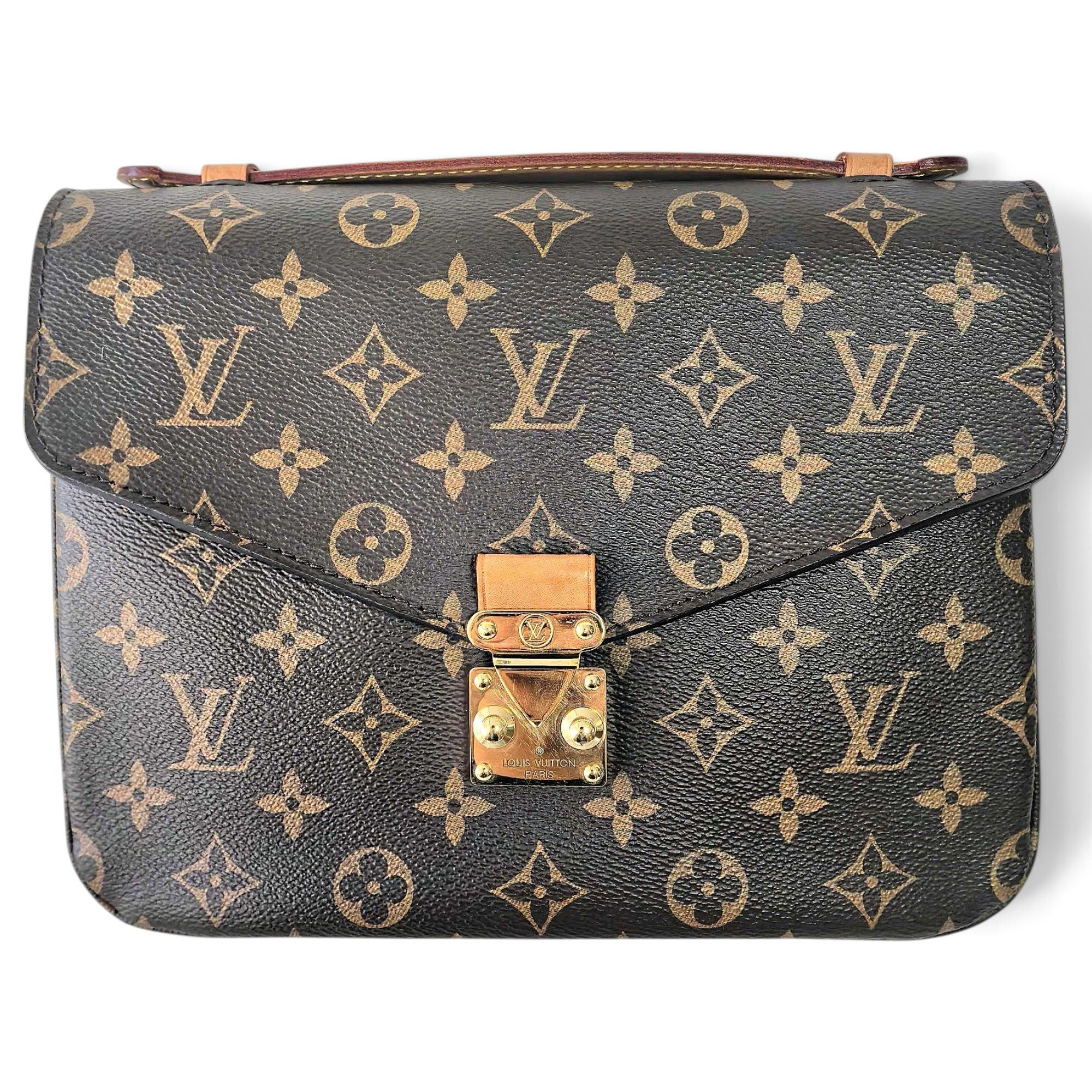 Metis leather satchel