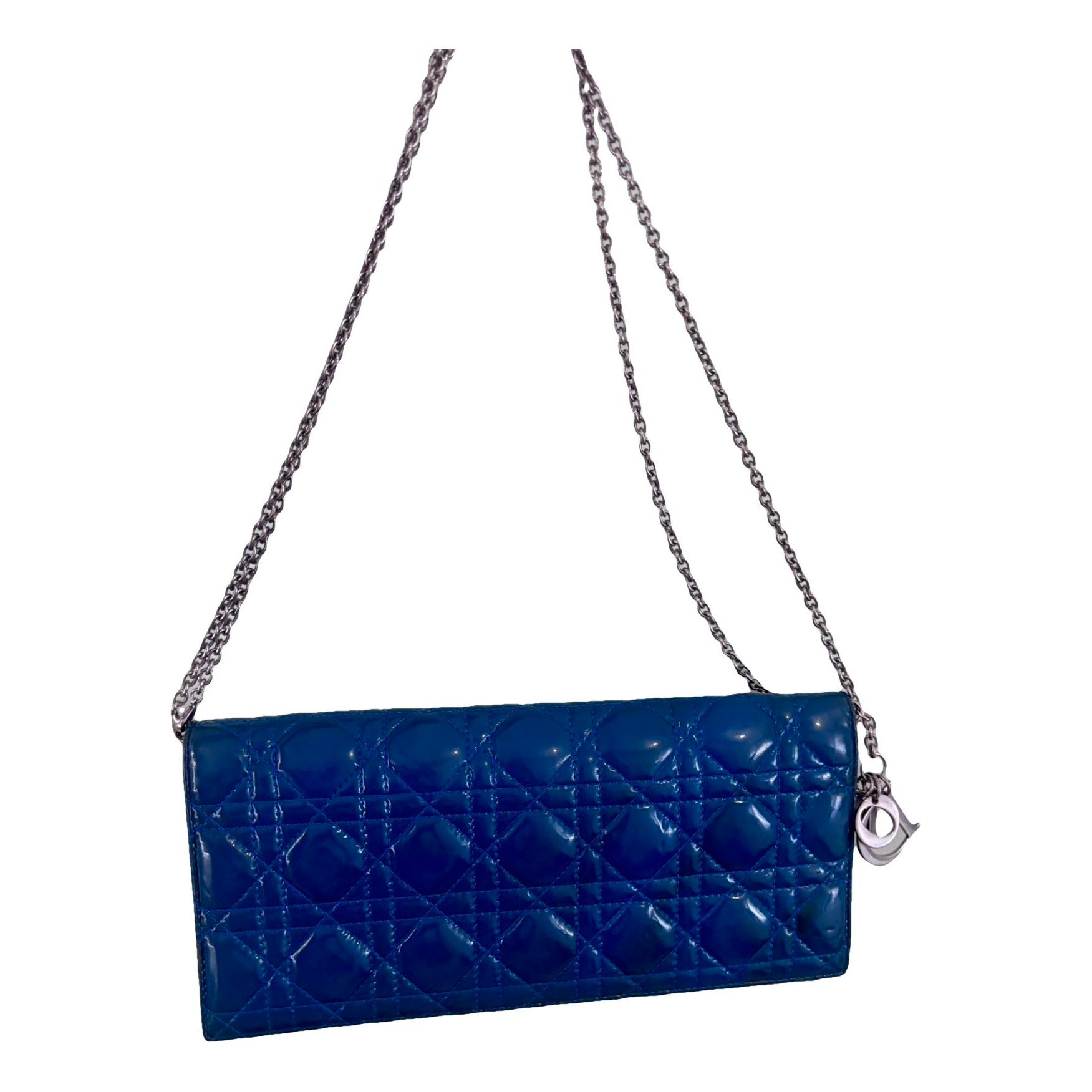 Patent leather handbag