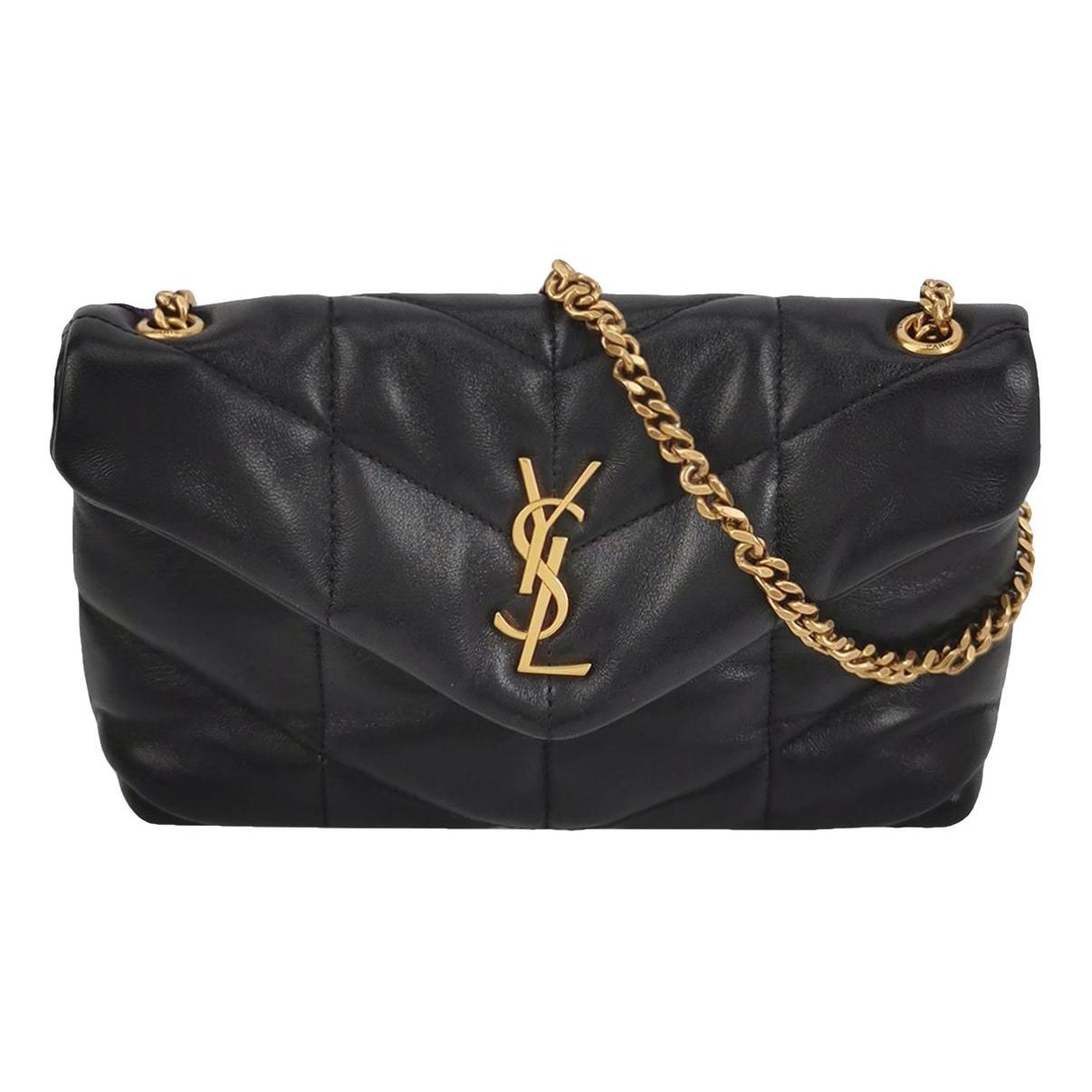 Loulou Puffer leather crossbody bag