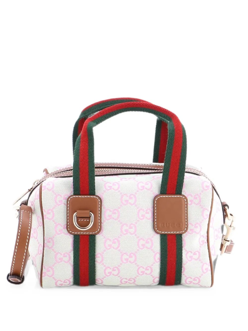 Web Boston Bag GG Canvas Mini travel bag