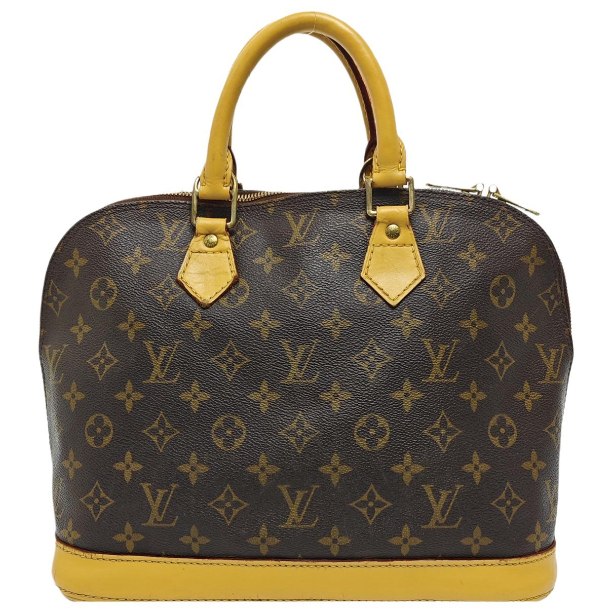 Alma leather handbag