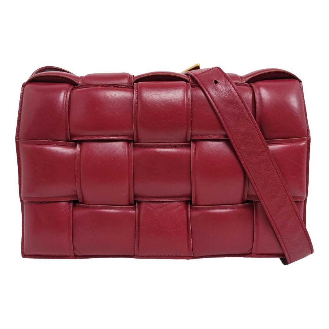 Cassette Padded leather crossbody bag