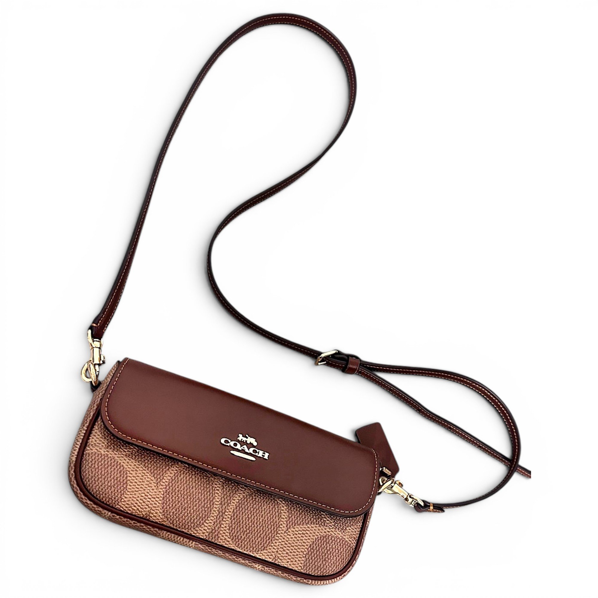 Smooth Crossbody leather crossbody bag