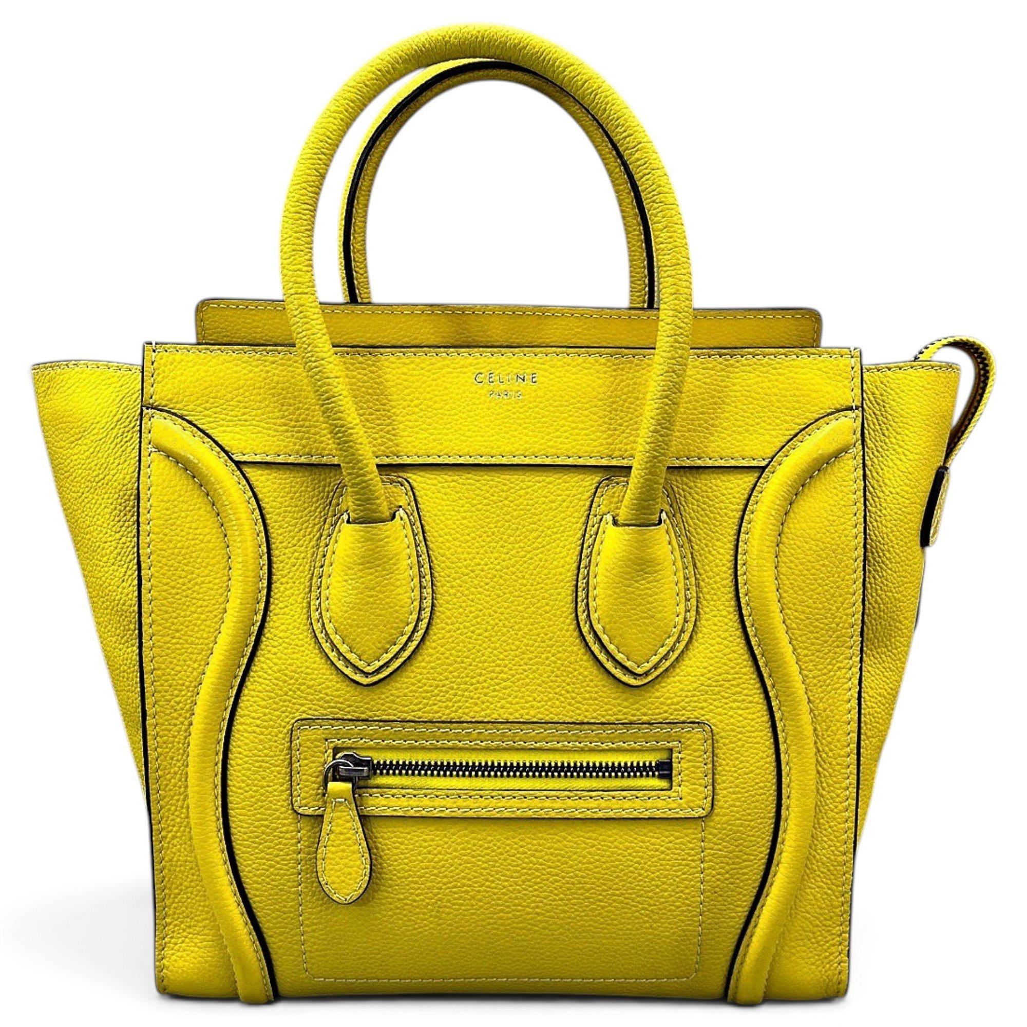 Luggage leather handbag