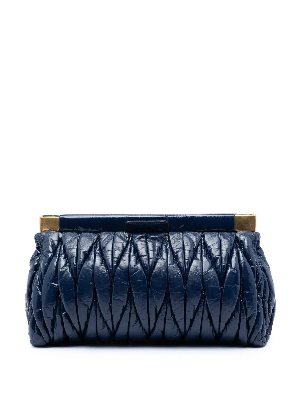 2010-2026 Matelasse Patent Frame clutch bag
