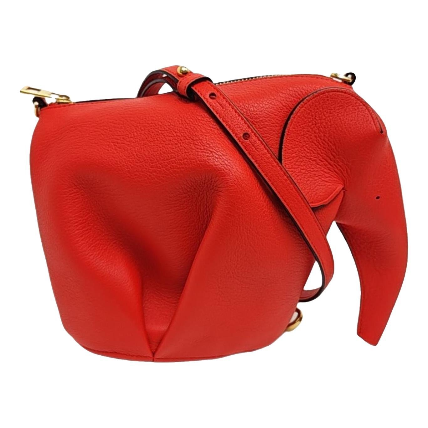 Animals leather handbag