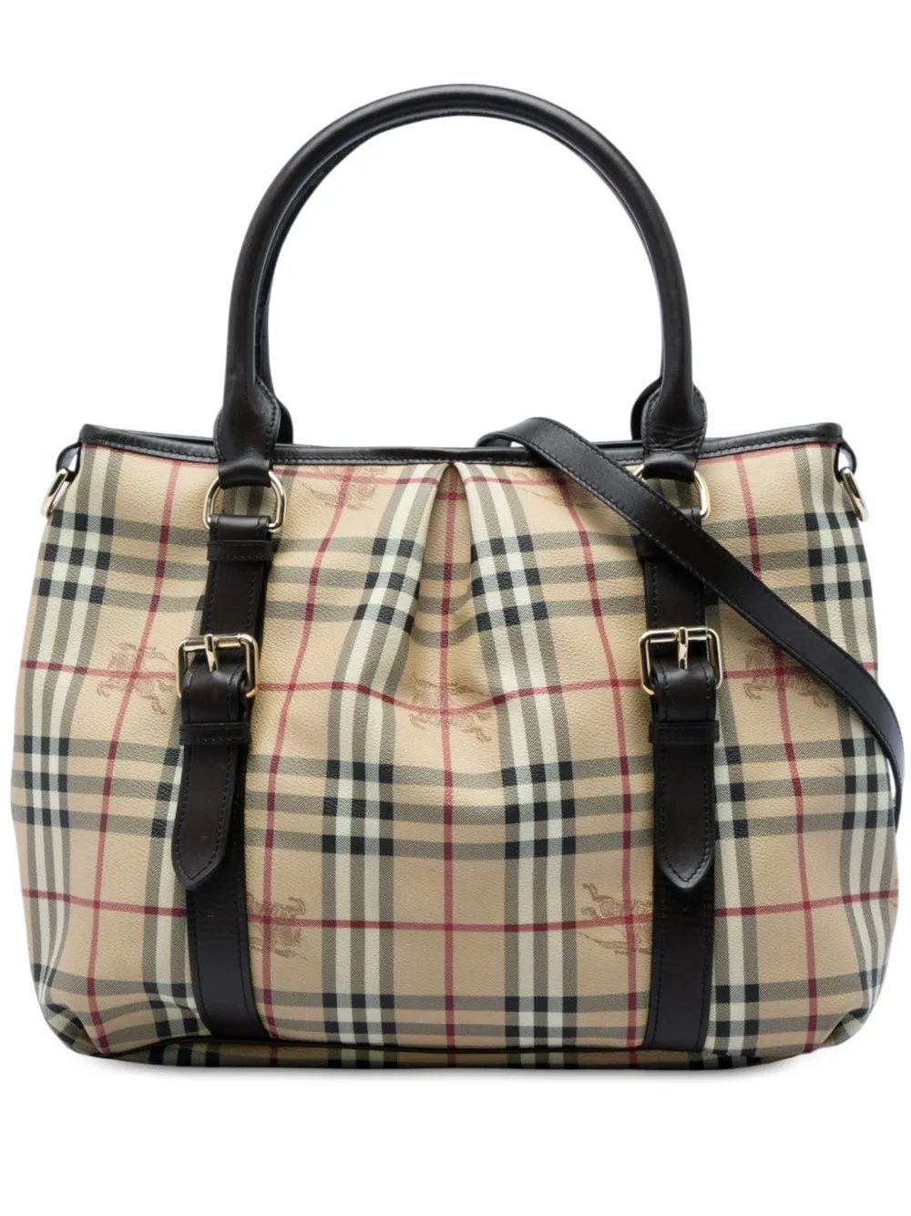 2000-2017 Large Haymarket Check Coated Canvas Northfield satchel
