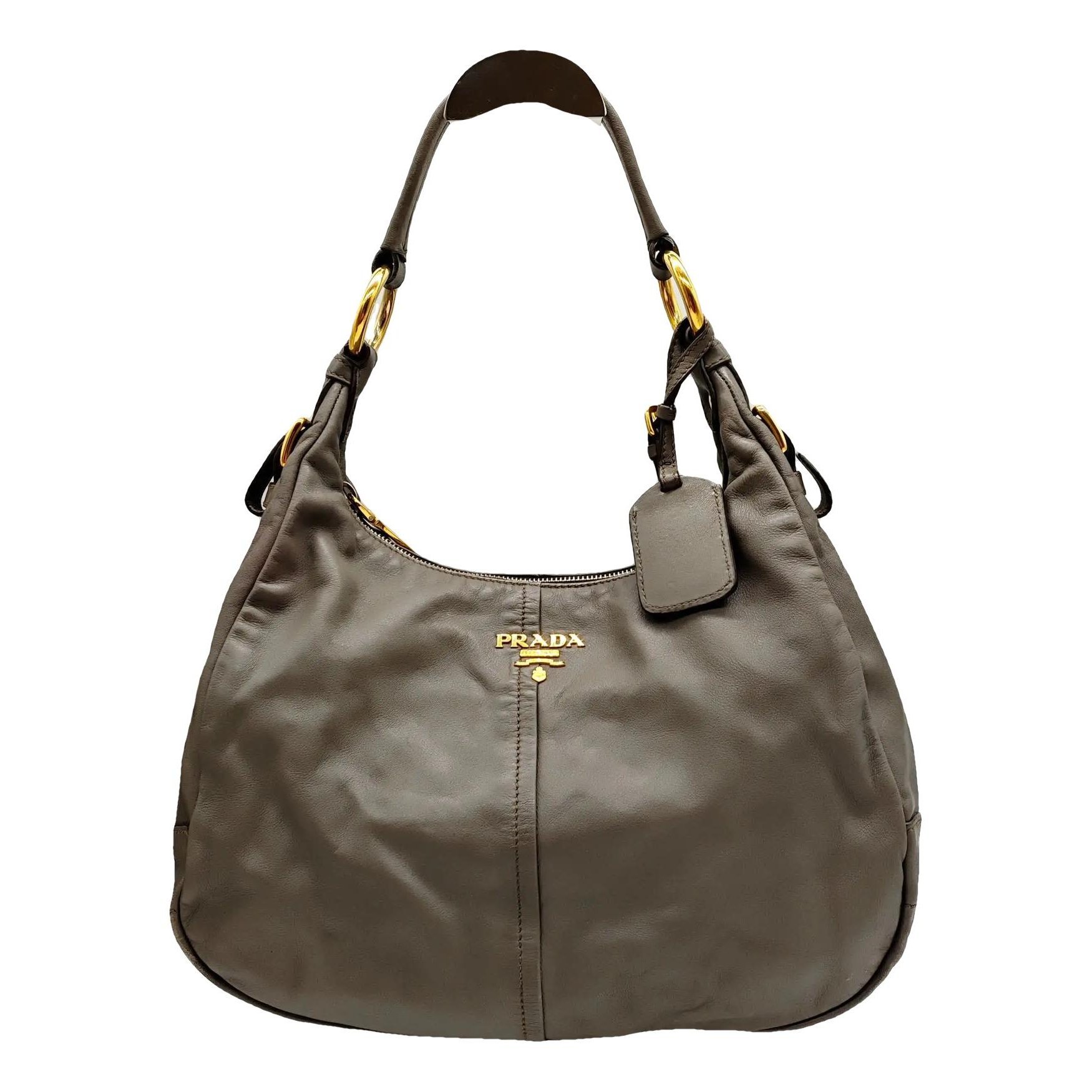 Moon leather handbag