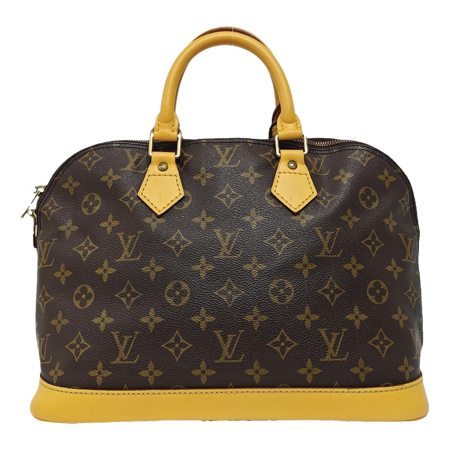 Alma leather handbag