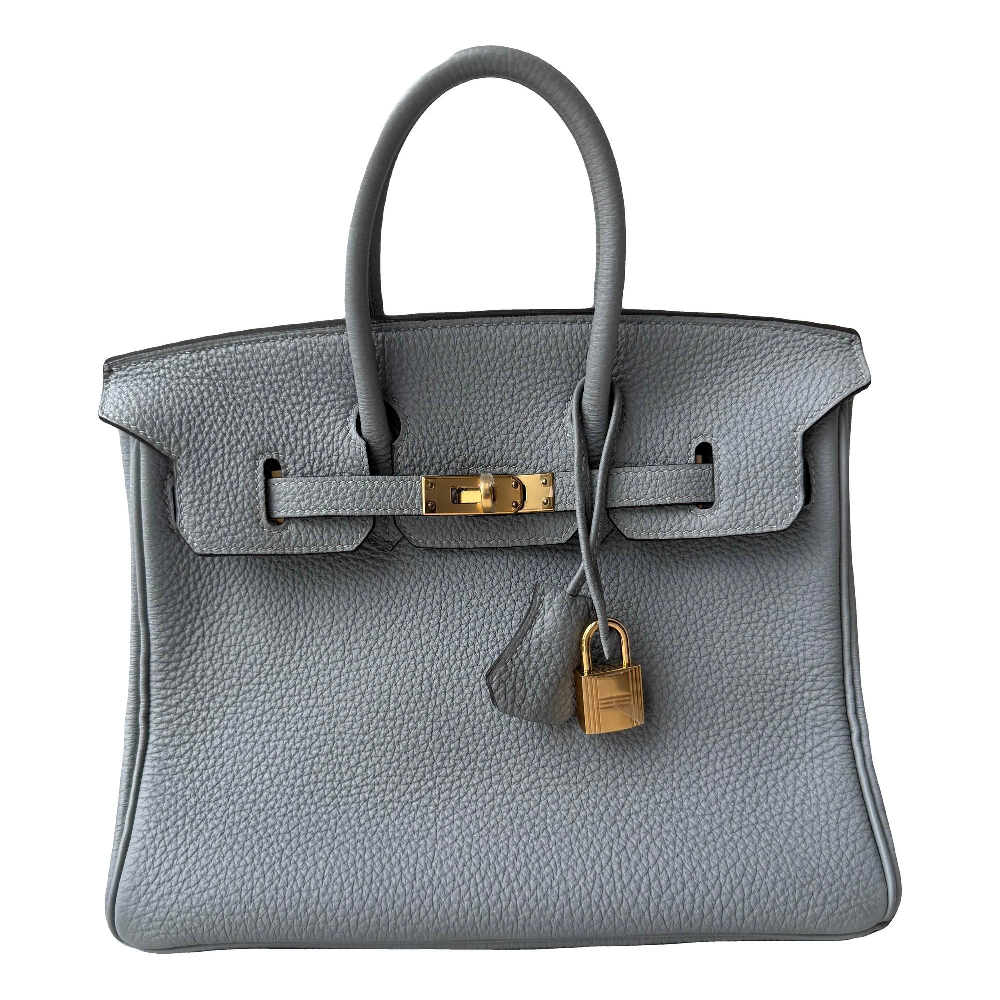 Birkin 25 leather handbag