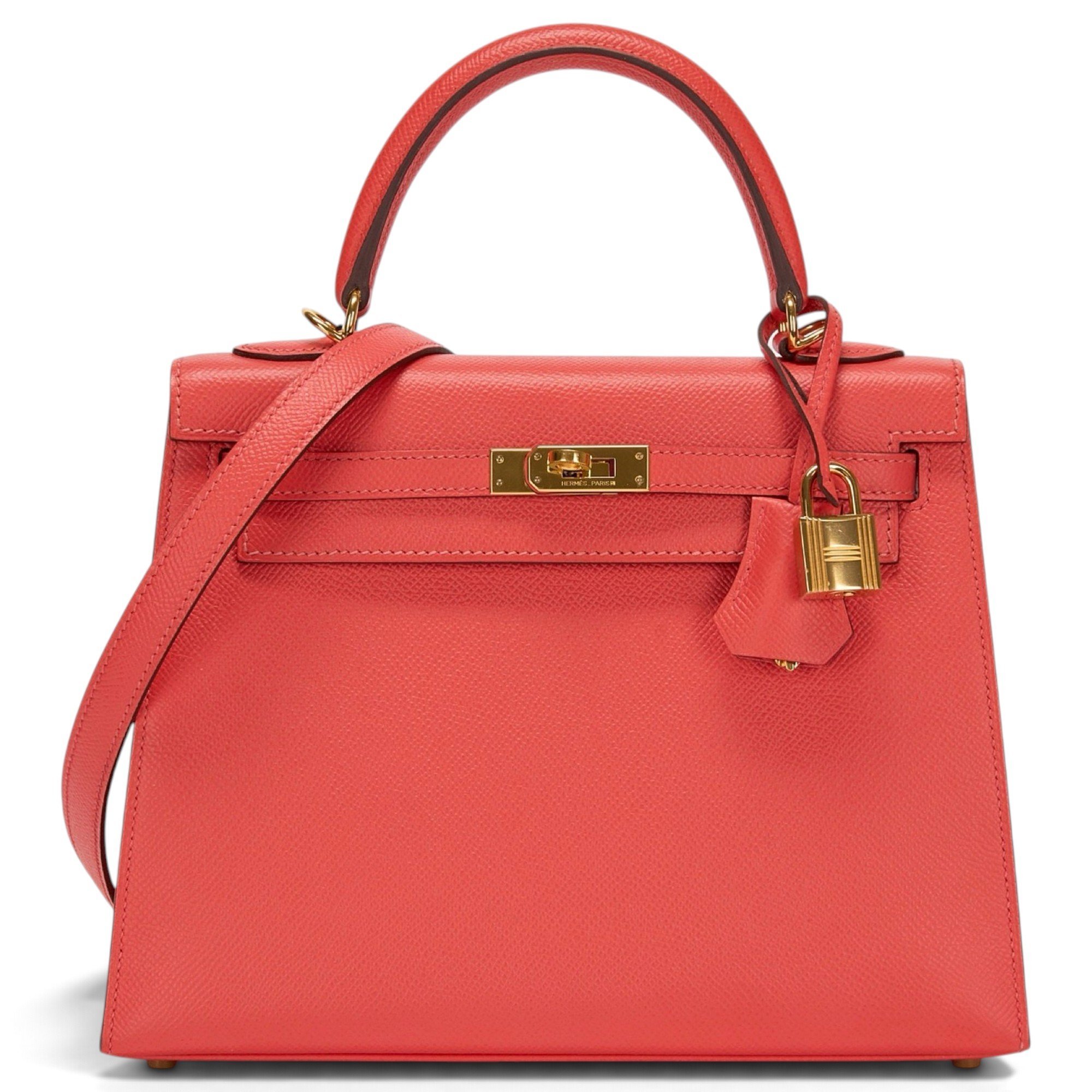 Kelly 25 leather handbag