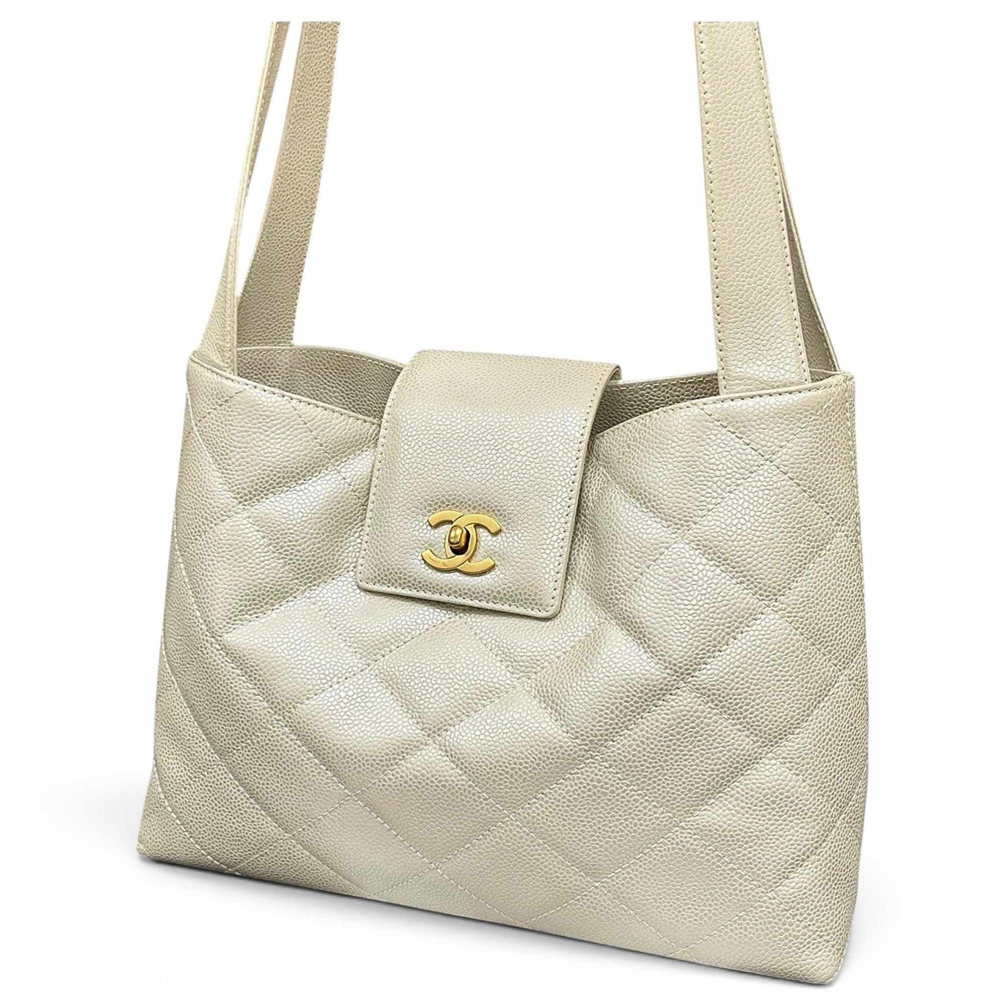 Petite Shopping Tote leather handbag