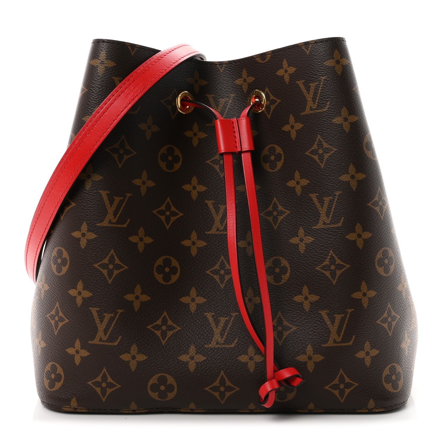 Louis Vuitton Monogram Neonoe MM Coquelicot