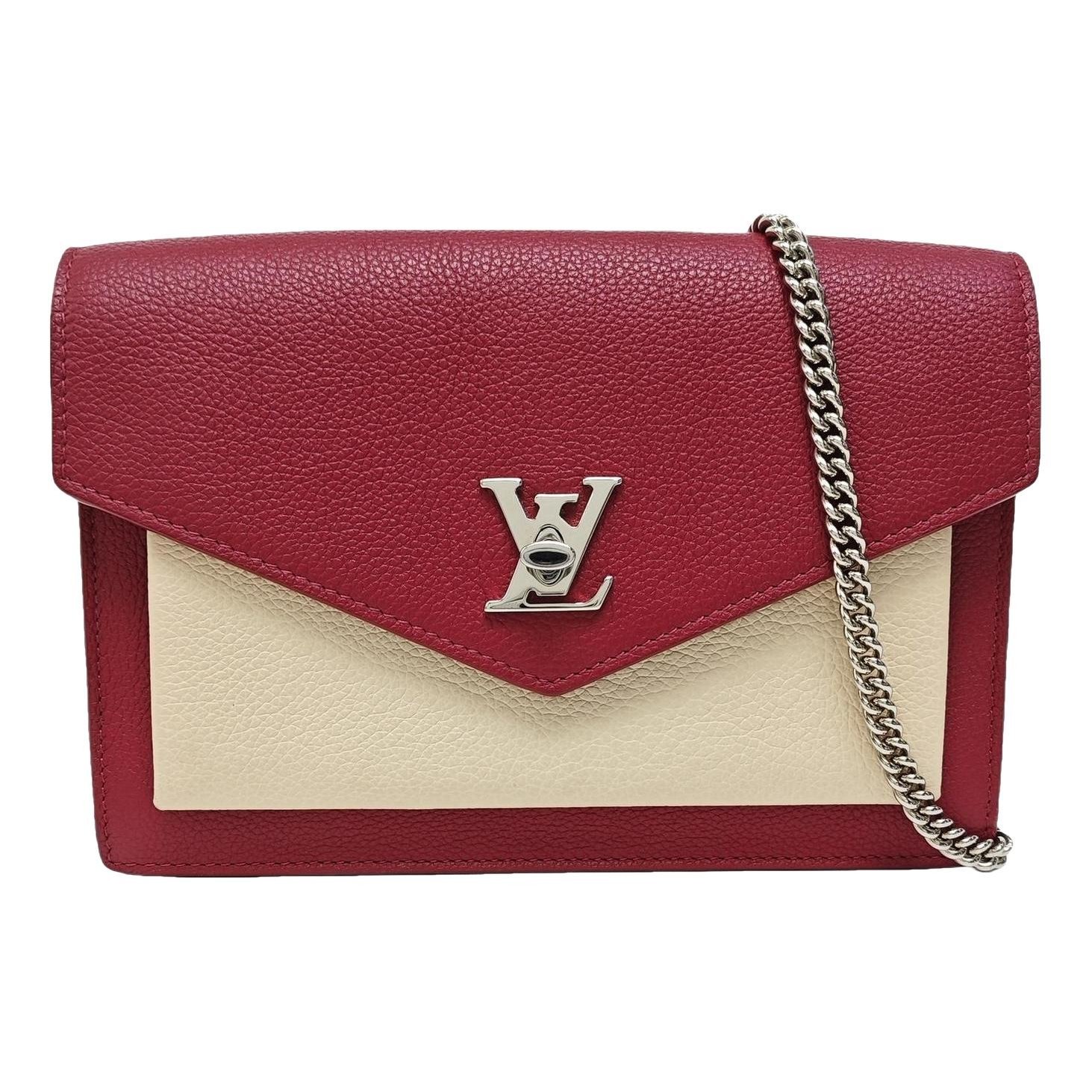 Lockme leather handbag