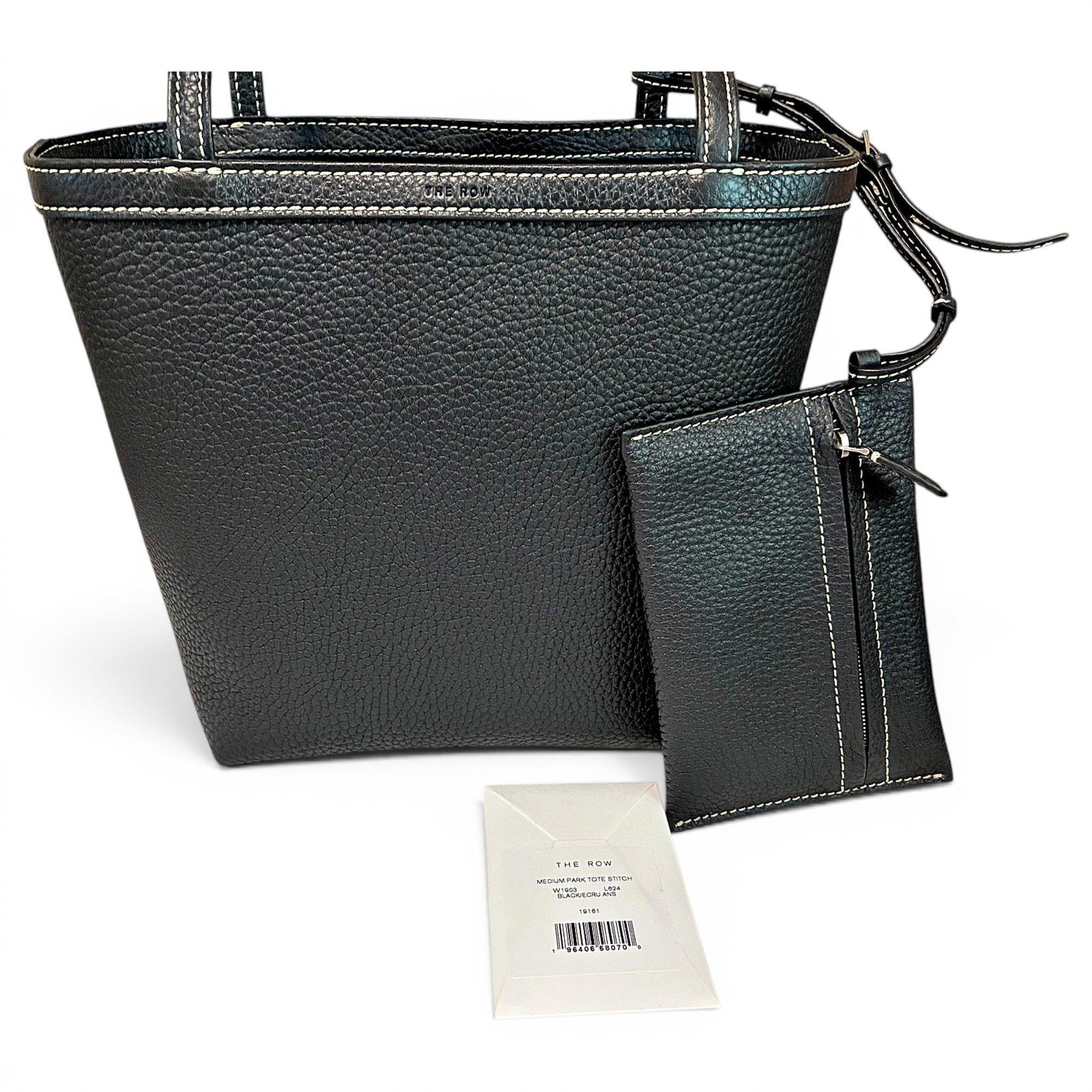 Park leather tote