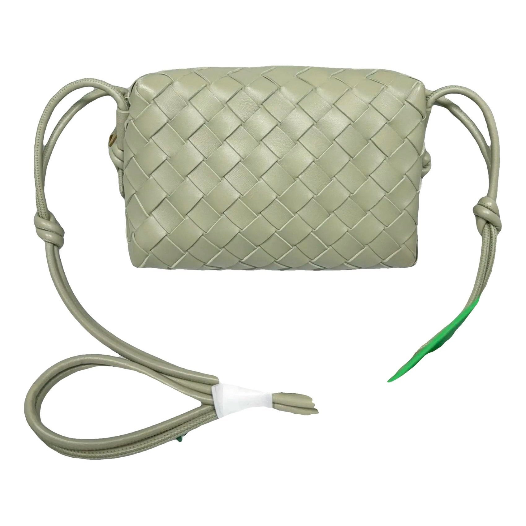 Loop leather crossbody bag
