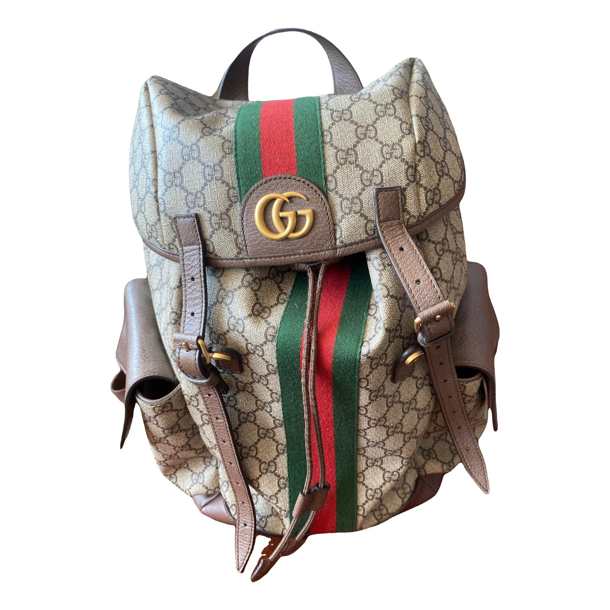 Ophidia leather backpack