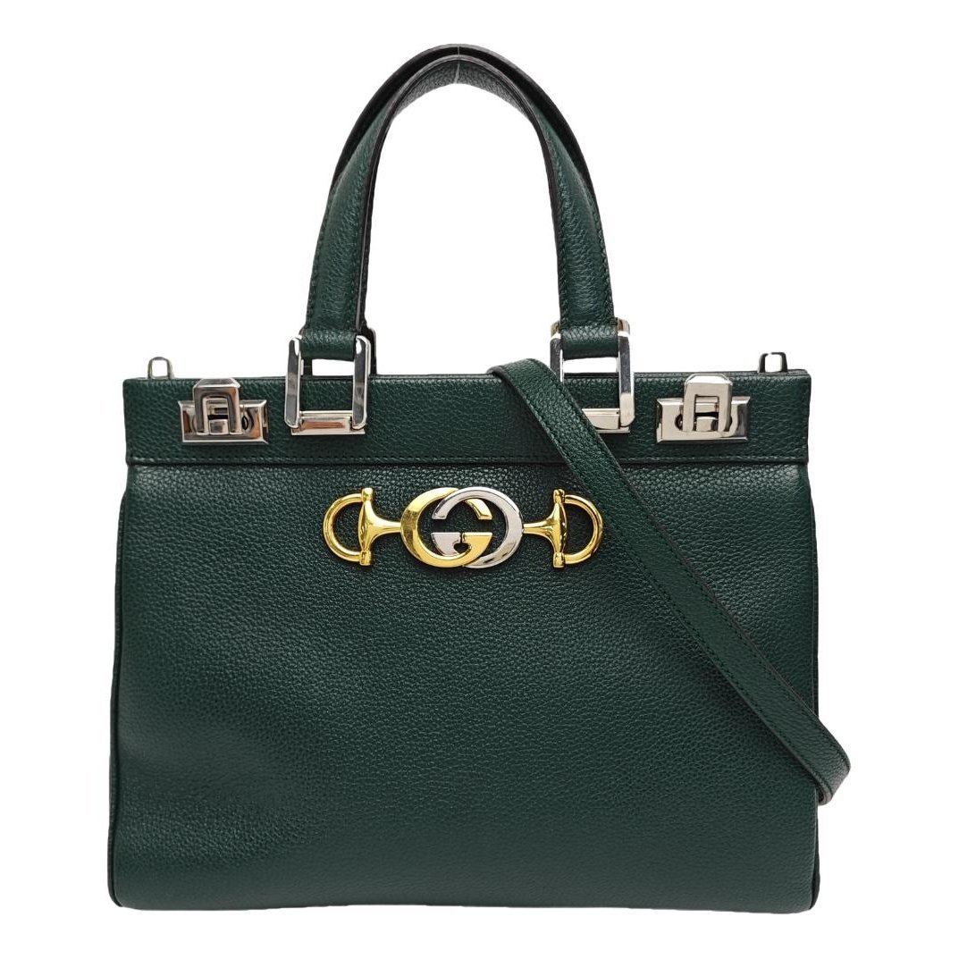 Zumi leather handbag