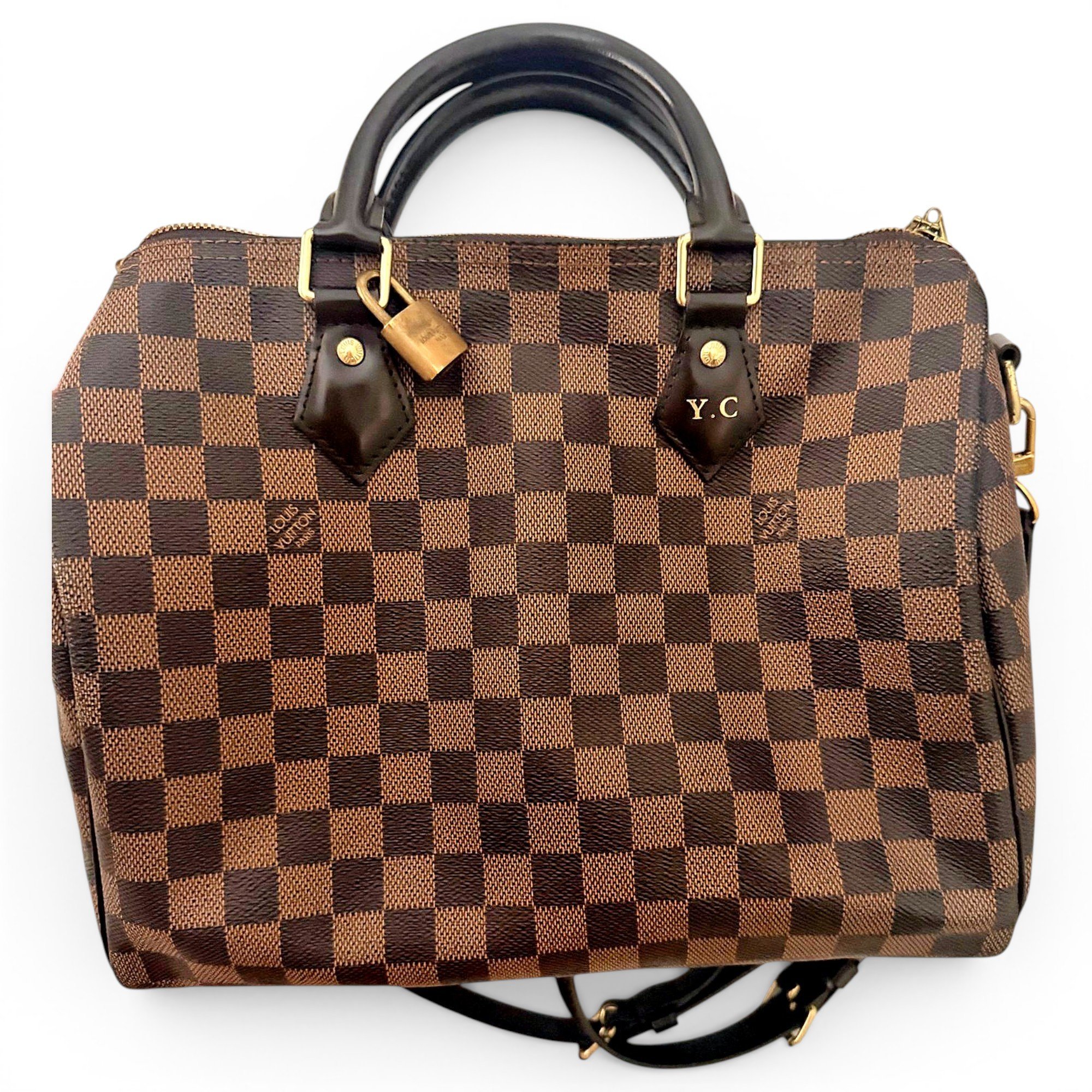 Speedy Bandoulière leather handbag