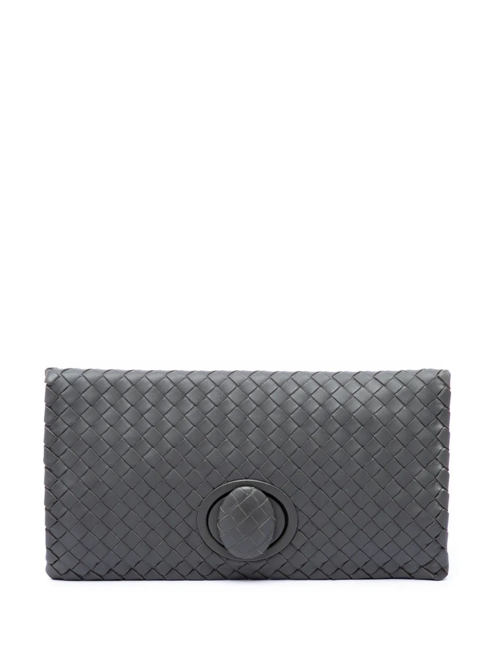 2012-2026 Nappa Intrecciato Turn Lock clutch bag