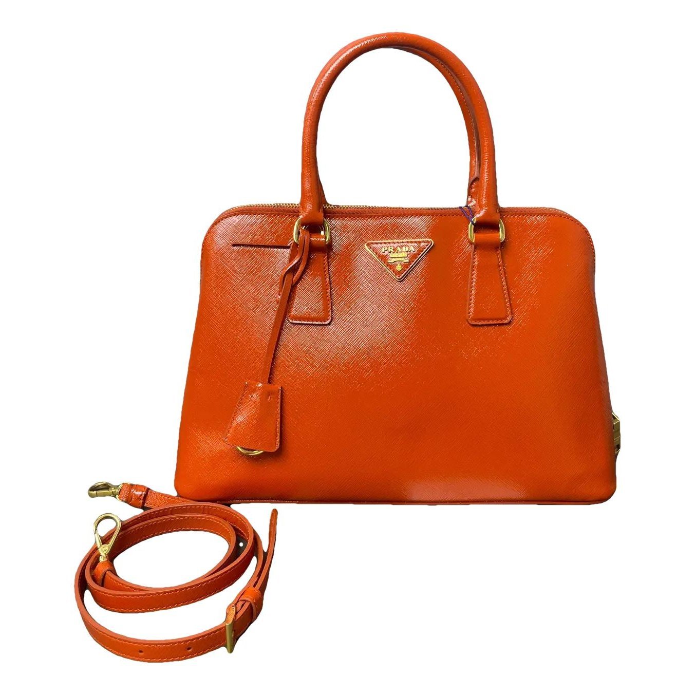 Promenade leather handbag