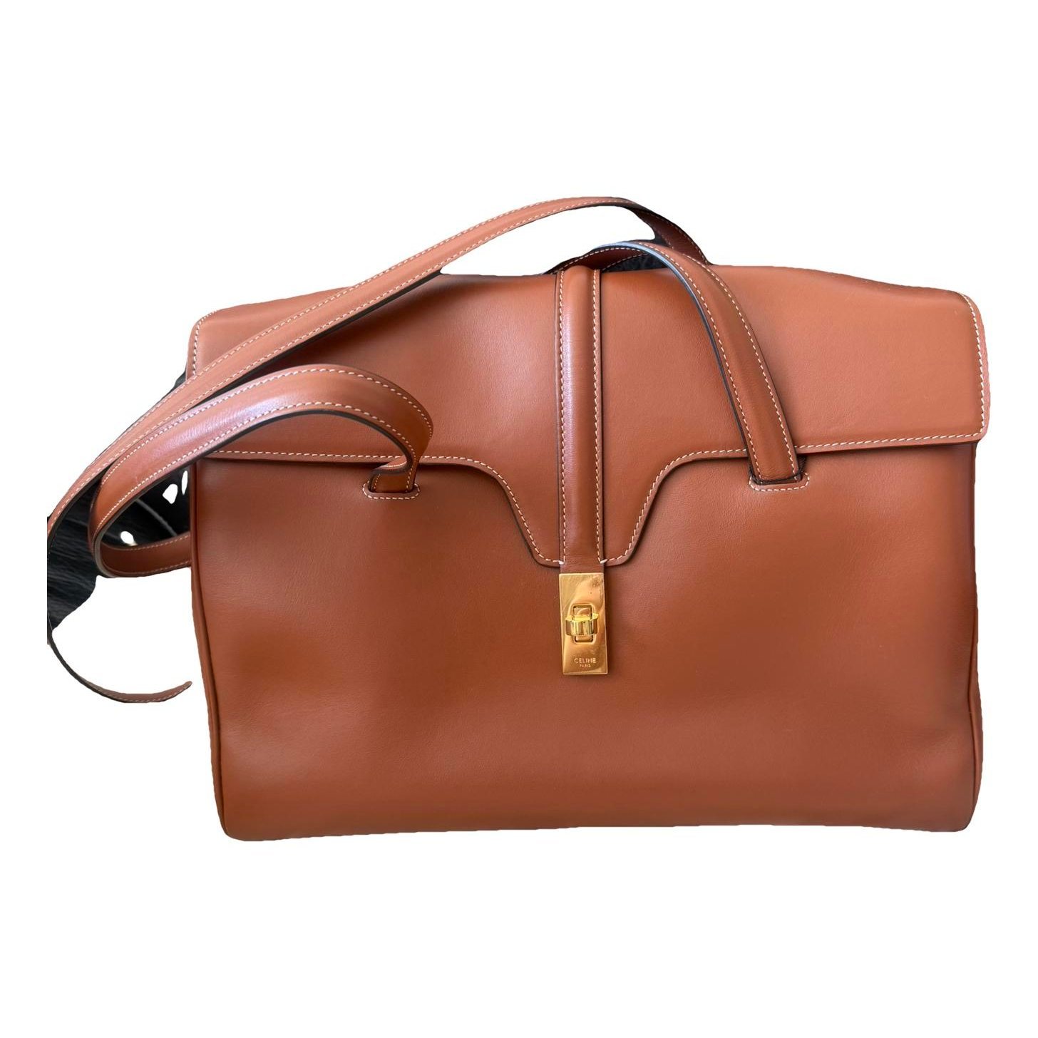Sac 16 leather handbag