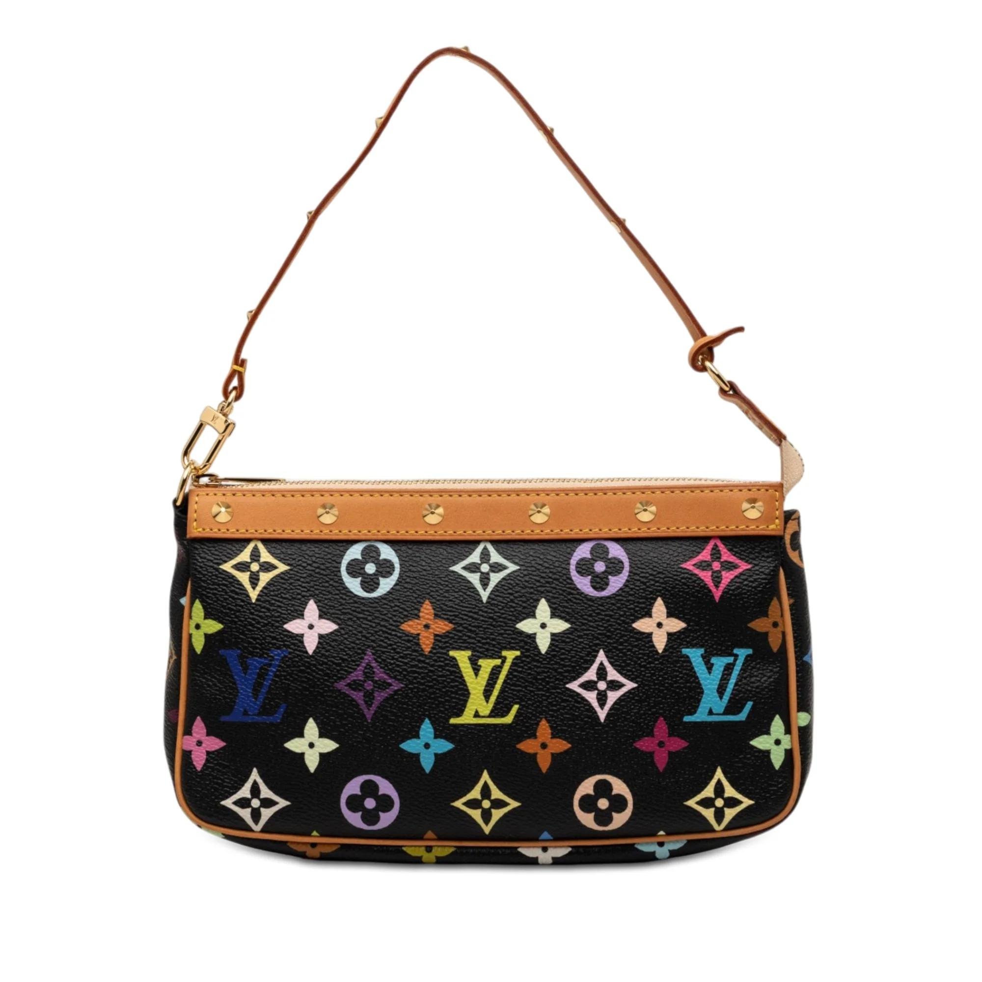 Louis Vuitton Pochette Accessoire cloth handbag