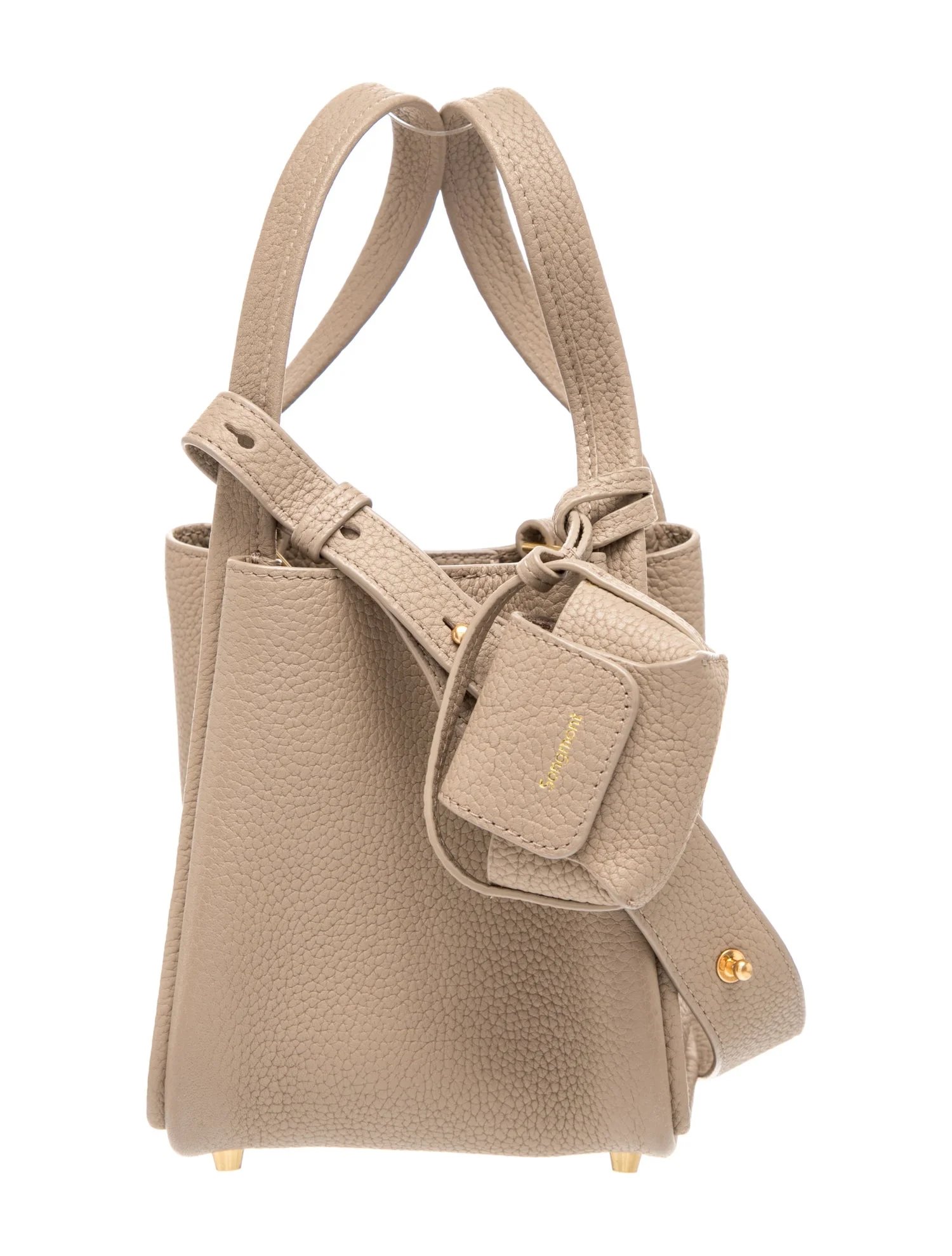 Leather Top Handle Bag