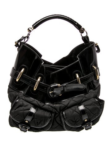 Quilted Top Handle Bag