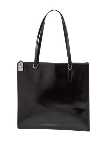 Spazzolato Leather Tote Vintage
