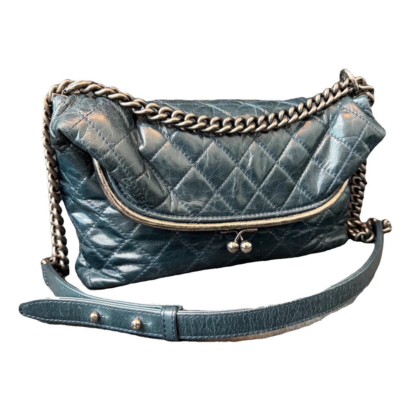 Leather crossbody bag