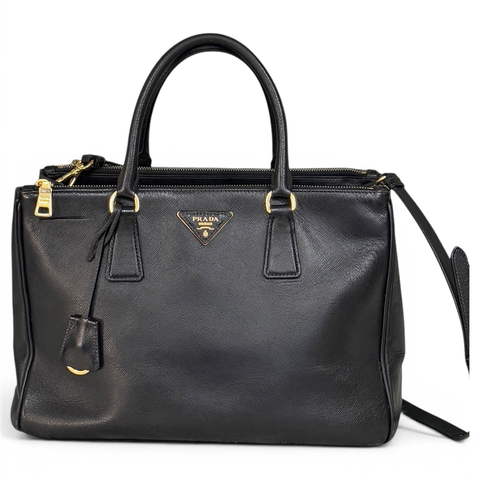 Galleria leather handbag