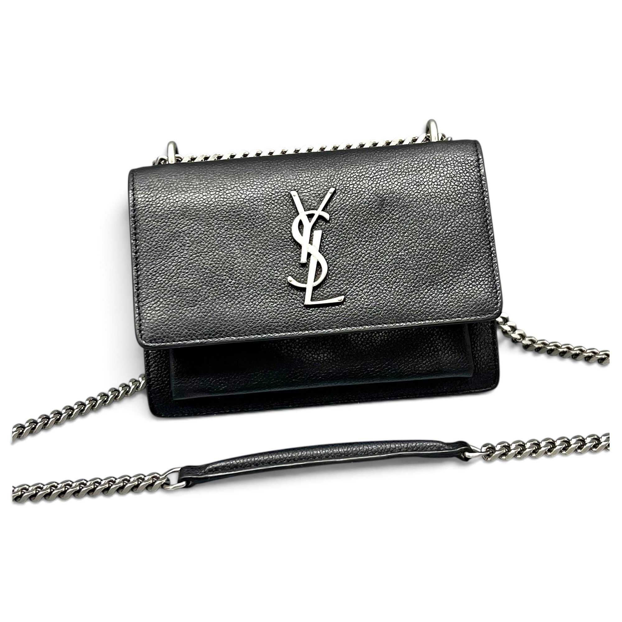 Sunset leather handbag
