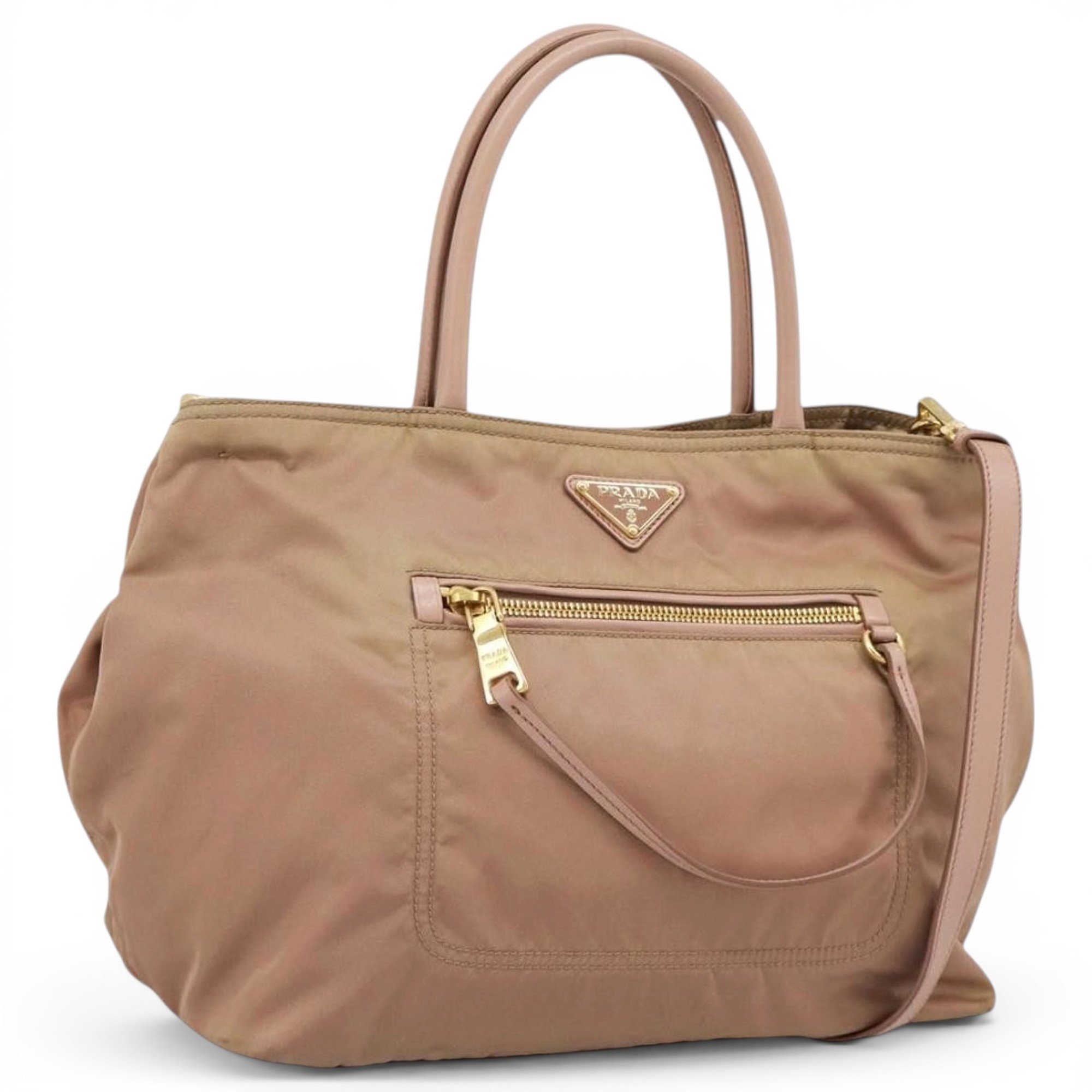 Leather handbag