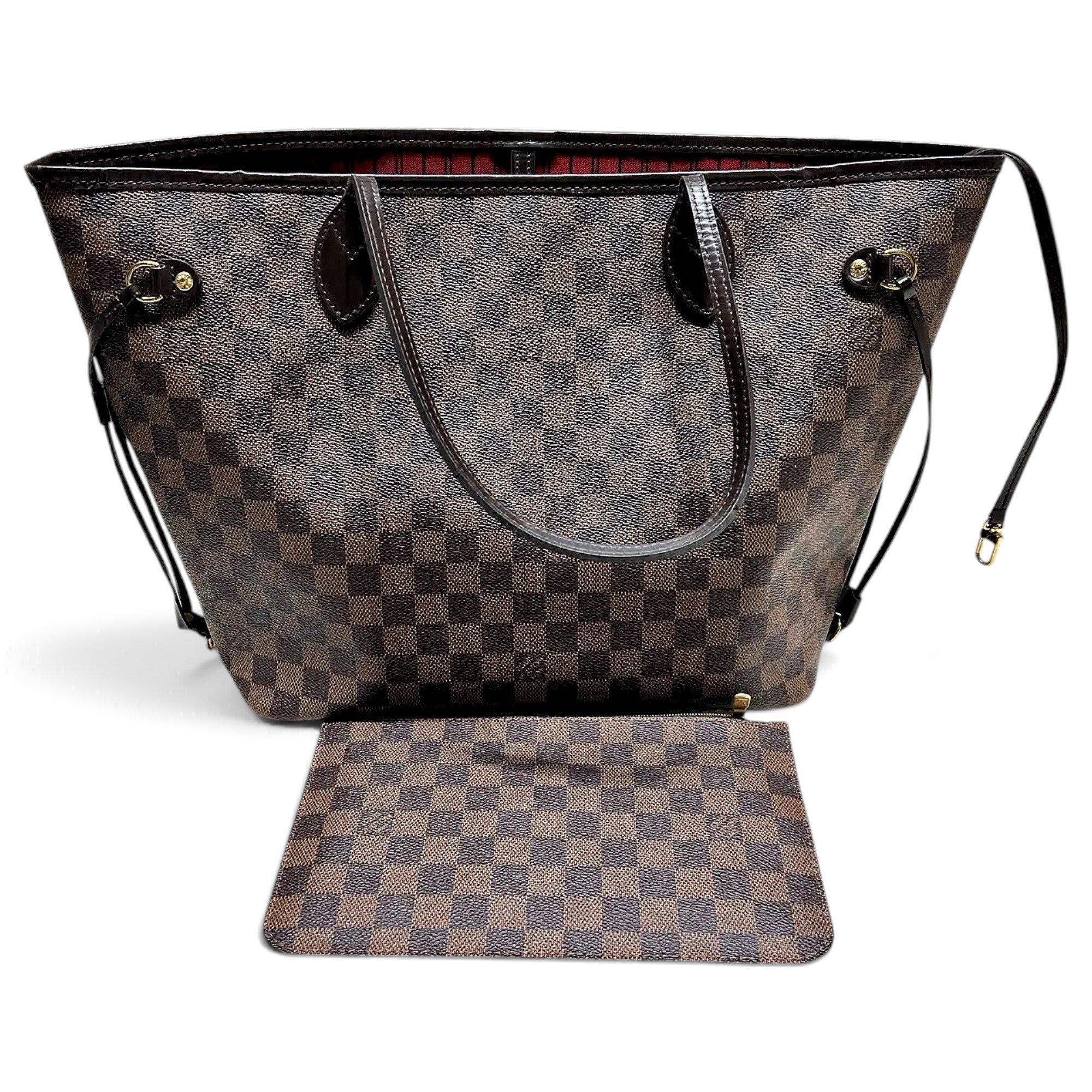 Neverfull leather handbag