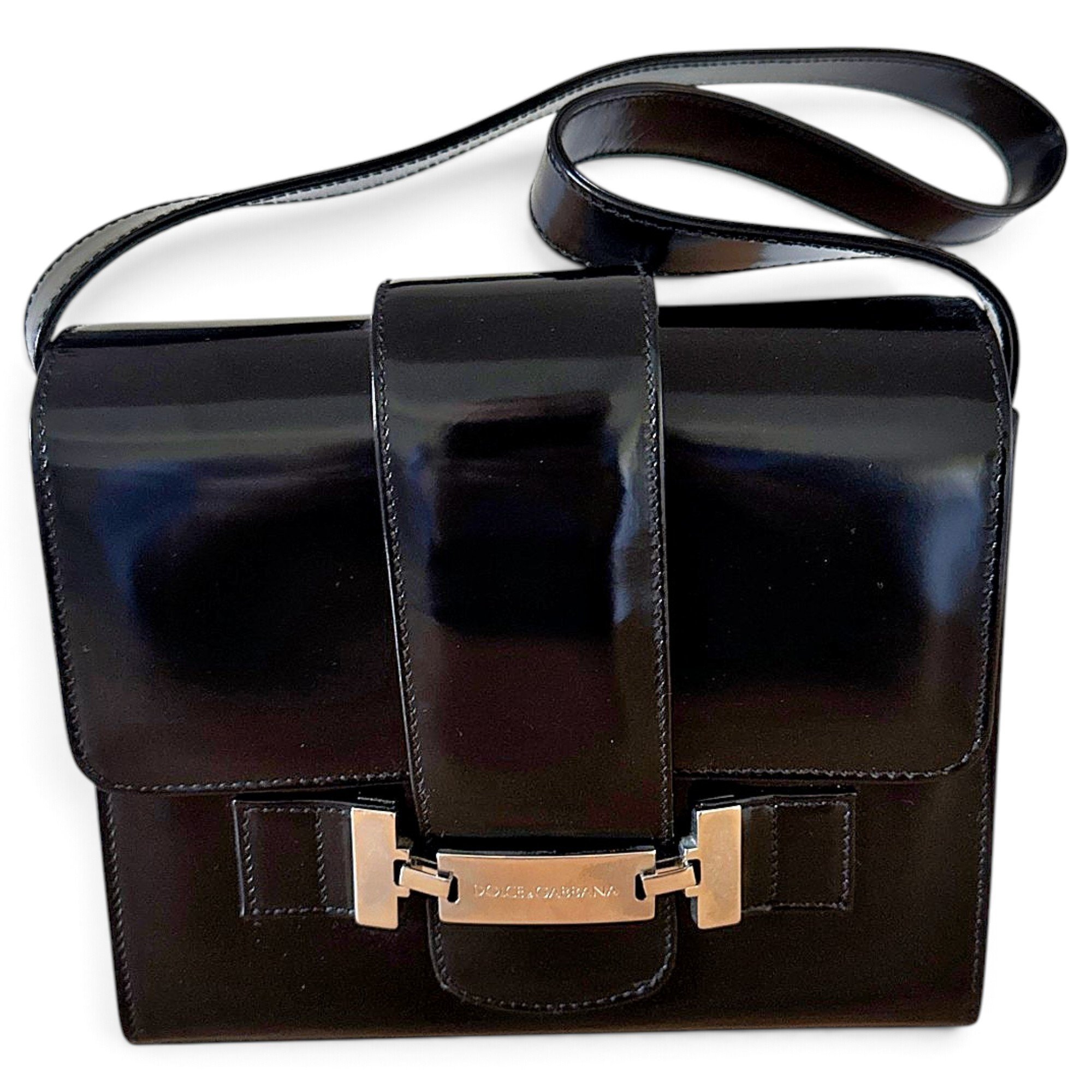 Patent leather bag