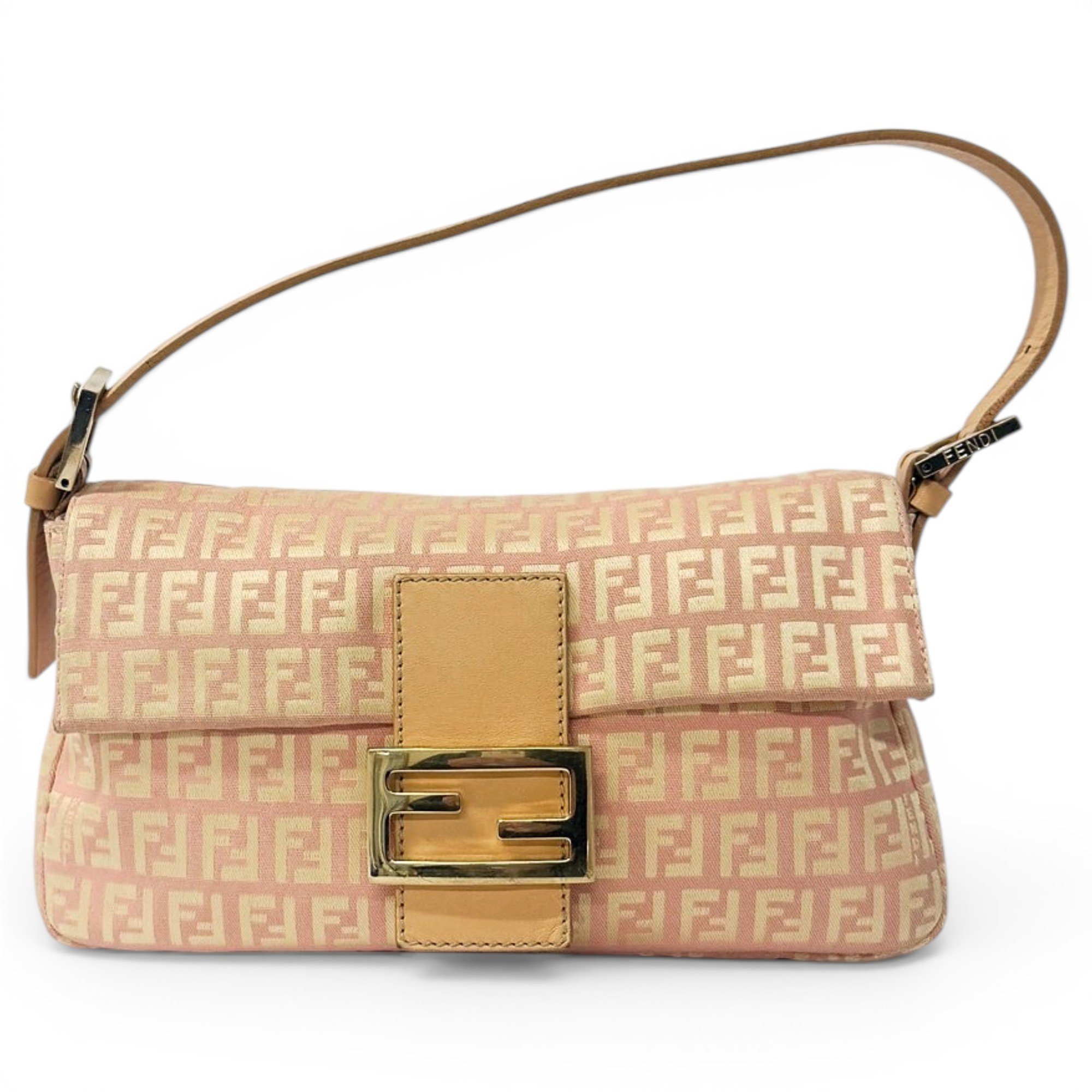 Baguette leather handbag