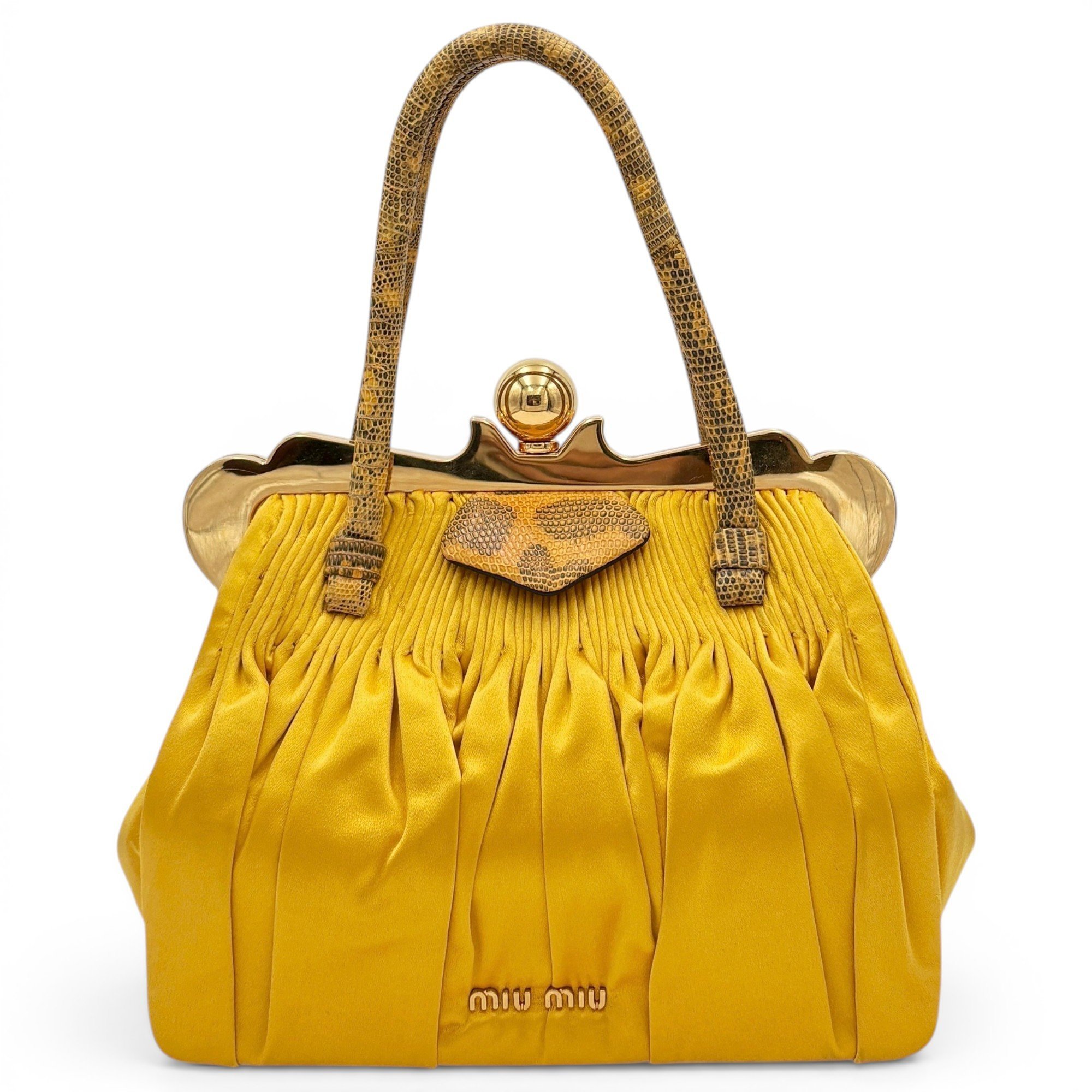 Silk handbag