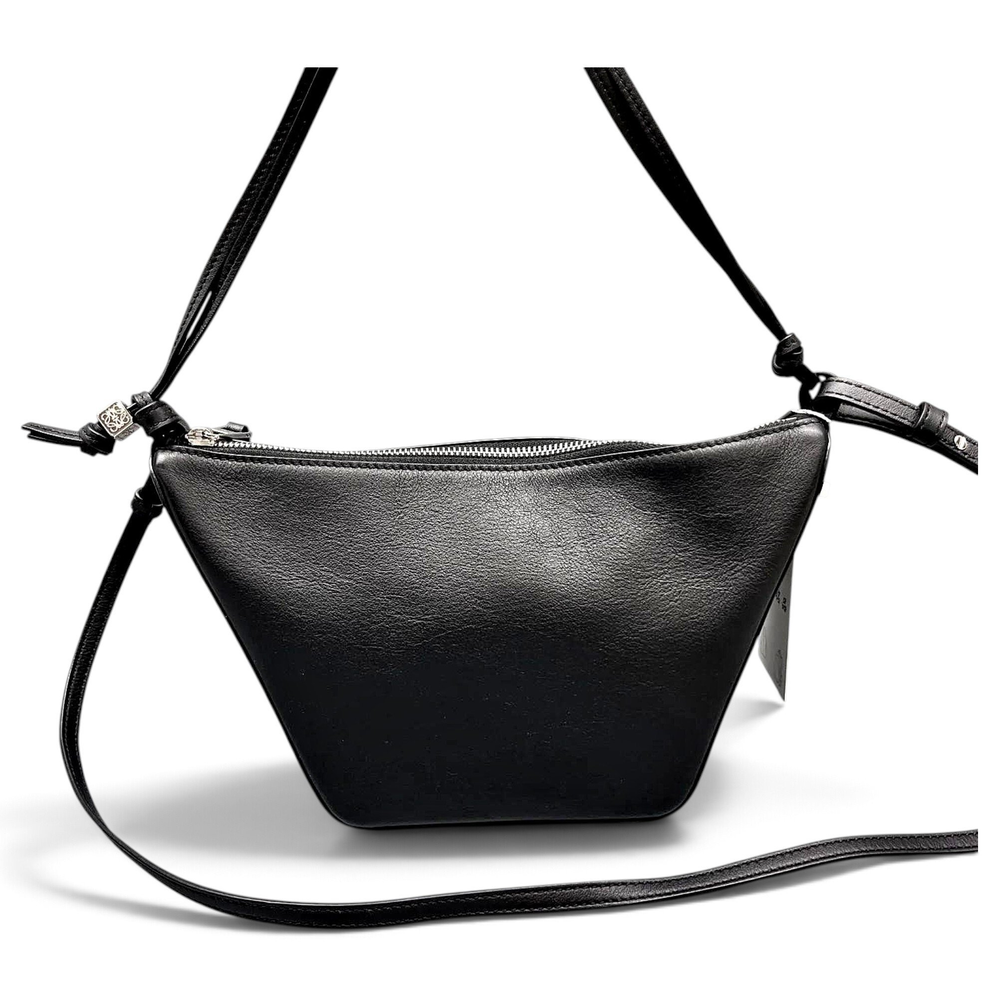 Hammock leather handbag