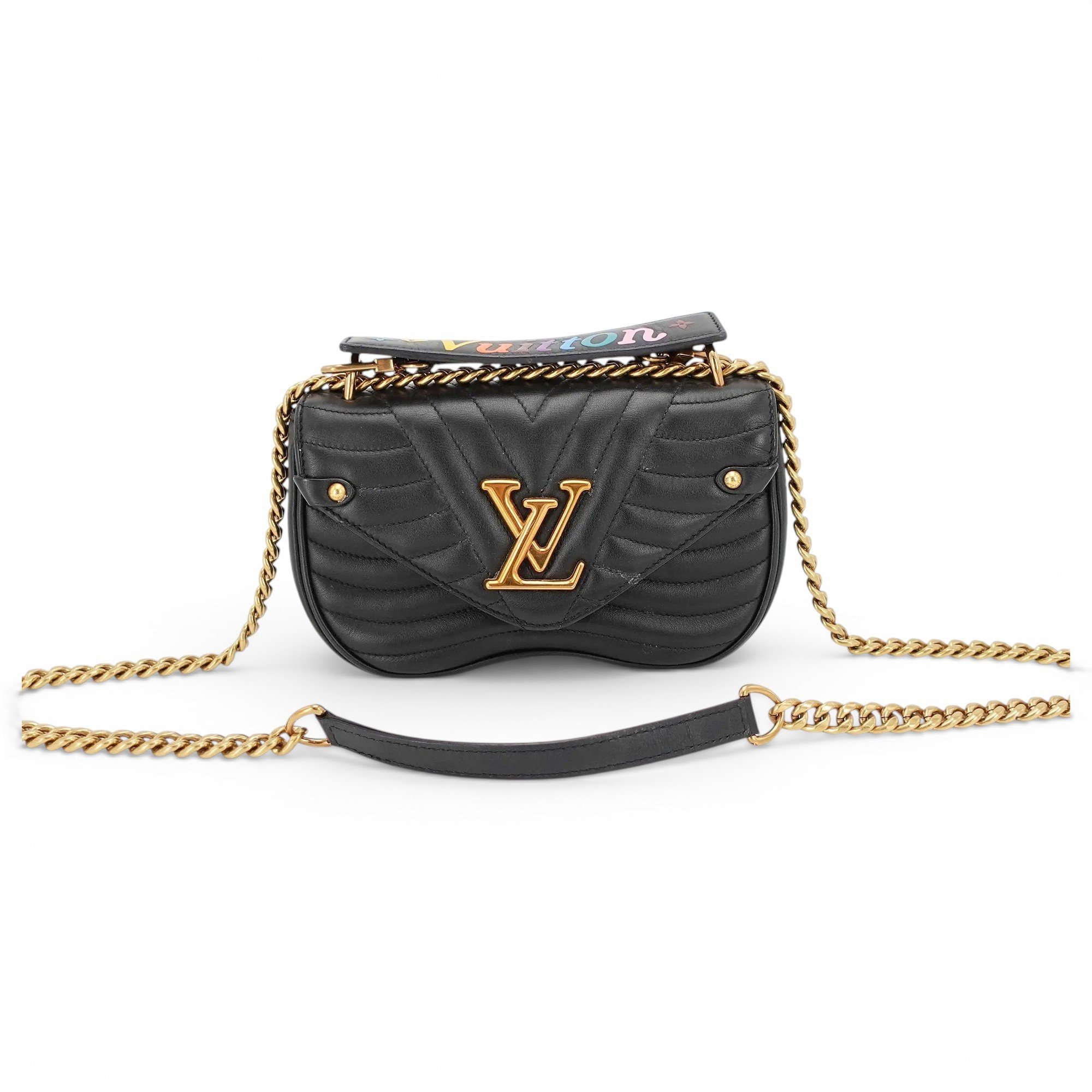 New Wave leather crossbody bag