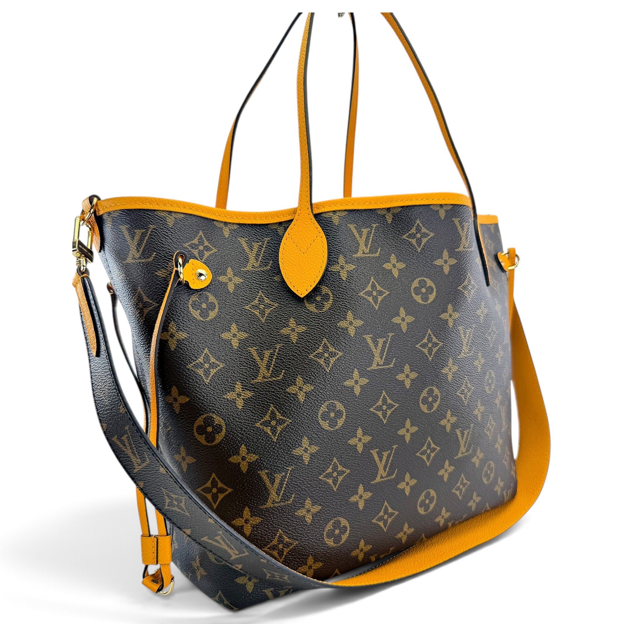 Neverfull leather tote