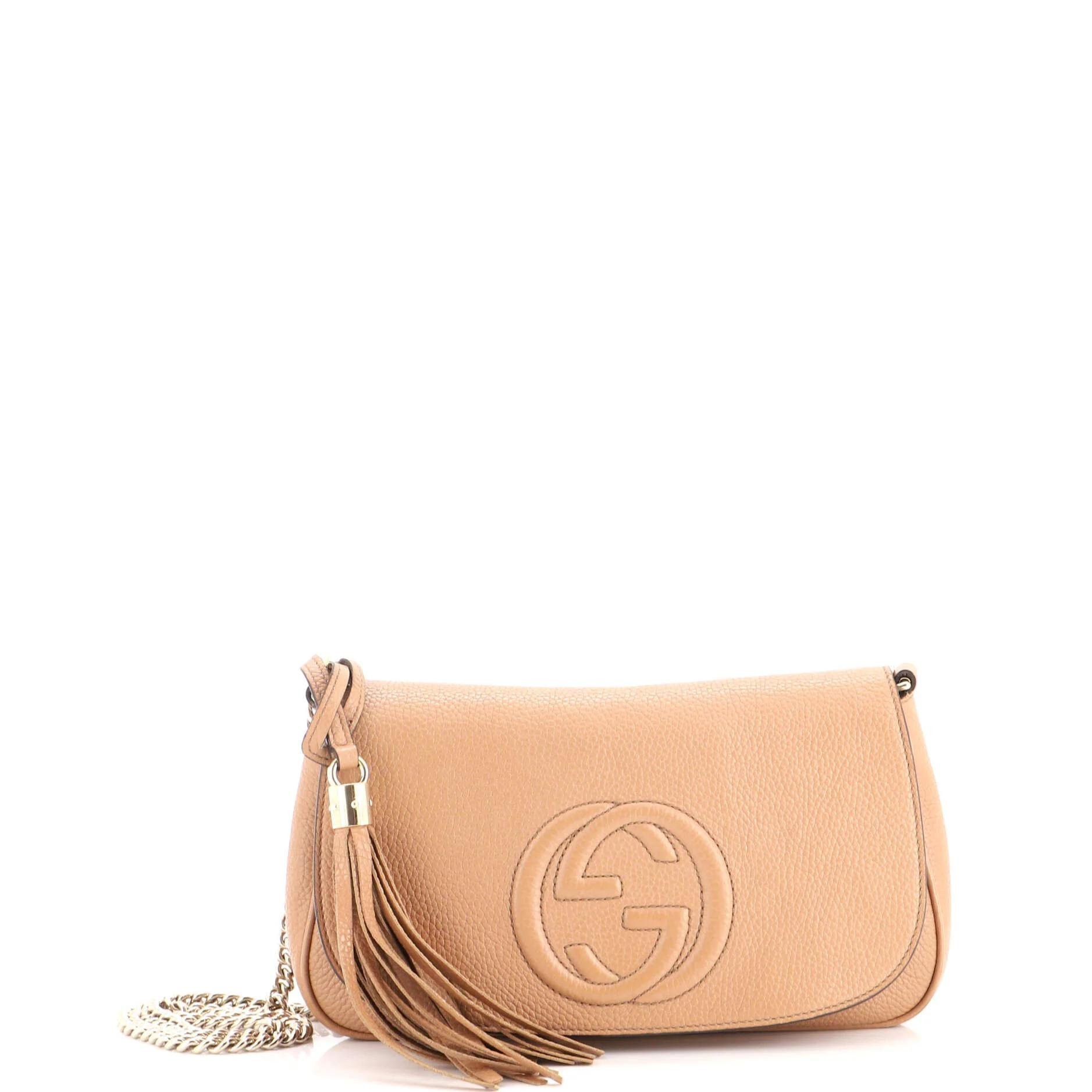 Leather crossbody bag