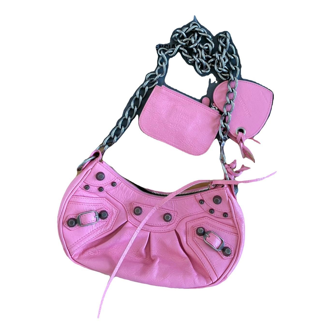 Le Cagole leather handbag