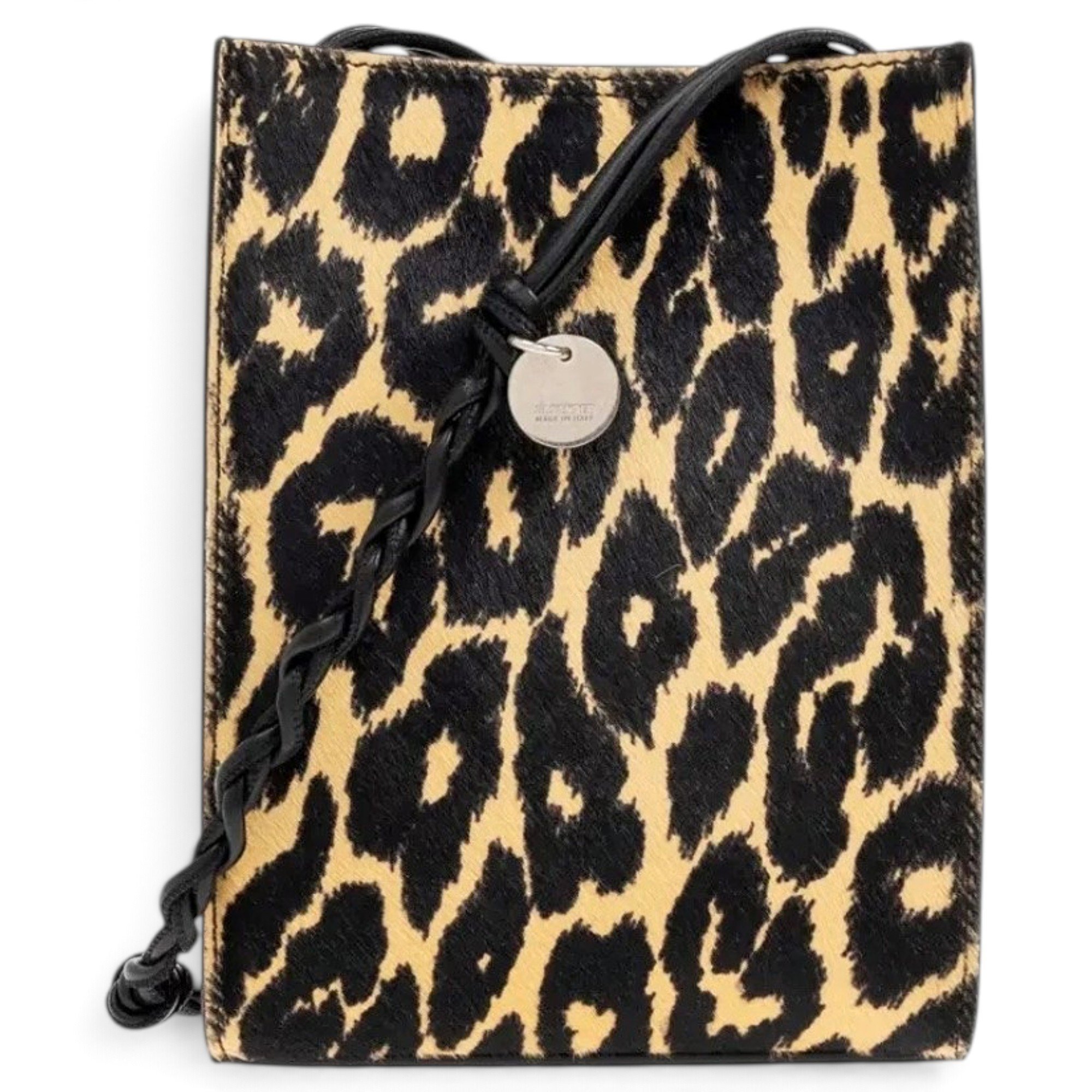 Jil Sander Tangle pony-style calfskin crossbody bag